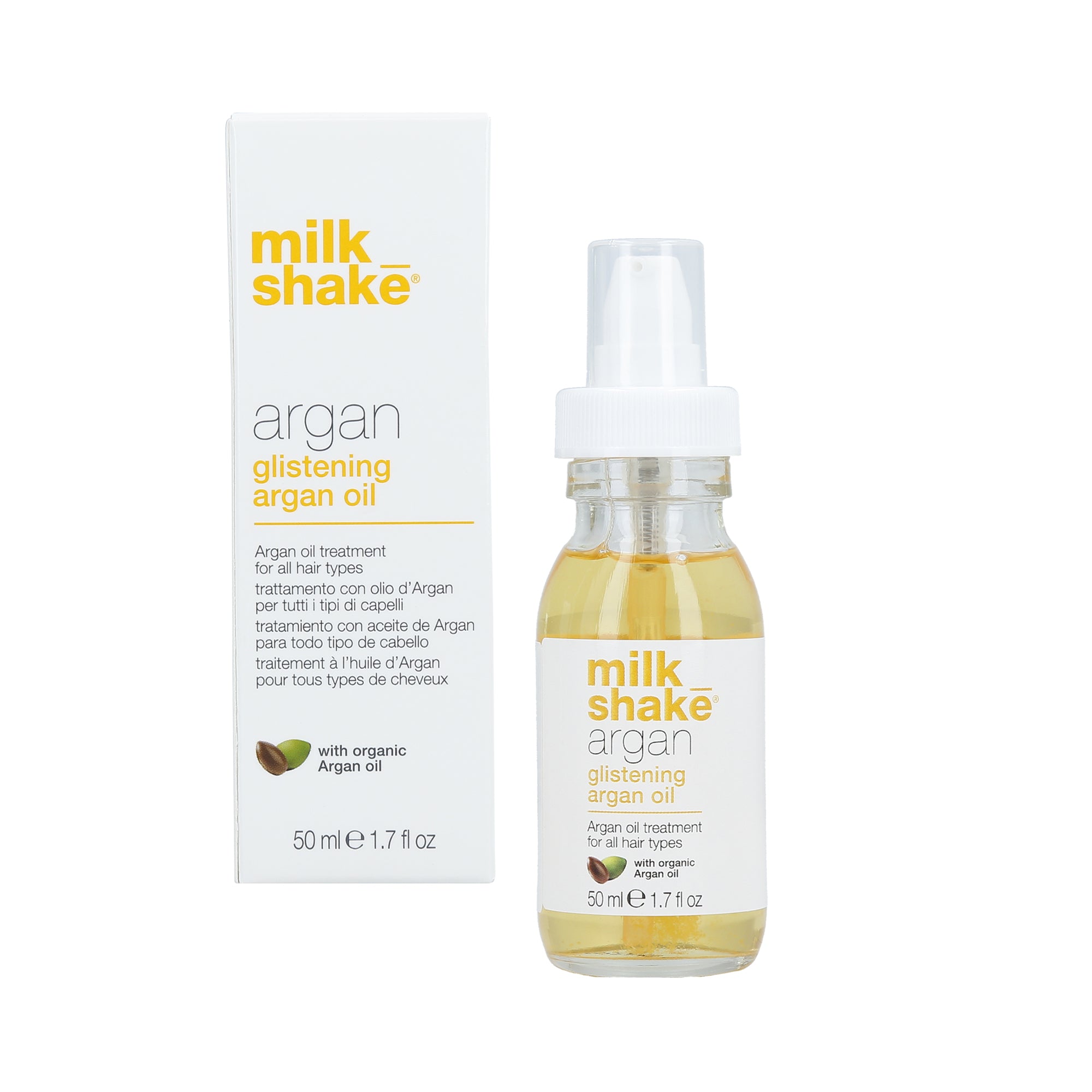 MILK SHAKE ARGAN Odżywczy olejek arganowy do każdego rodzaju włosów 50 ml