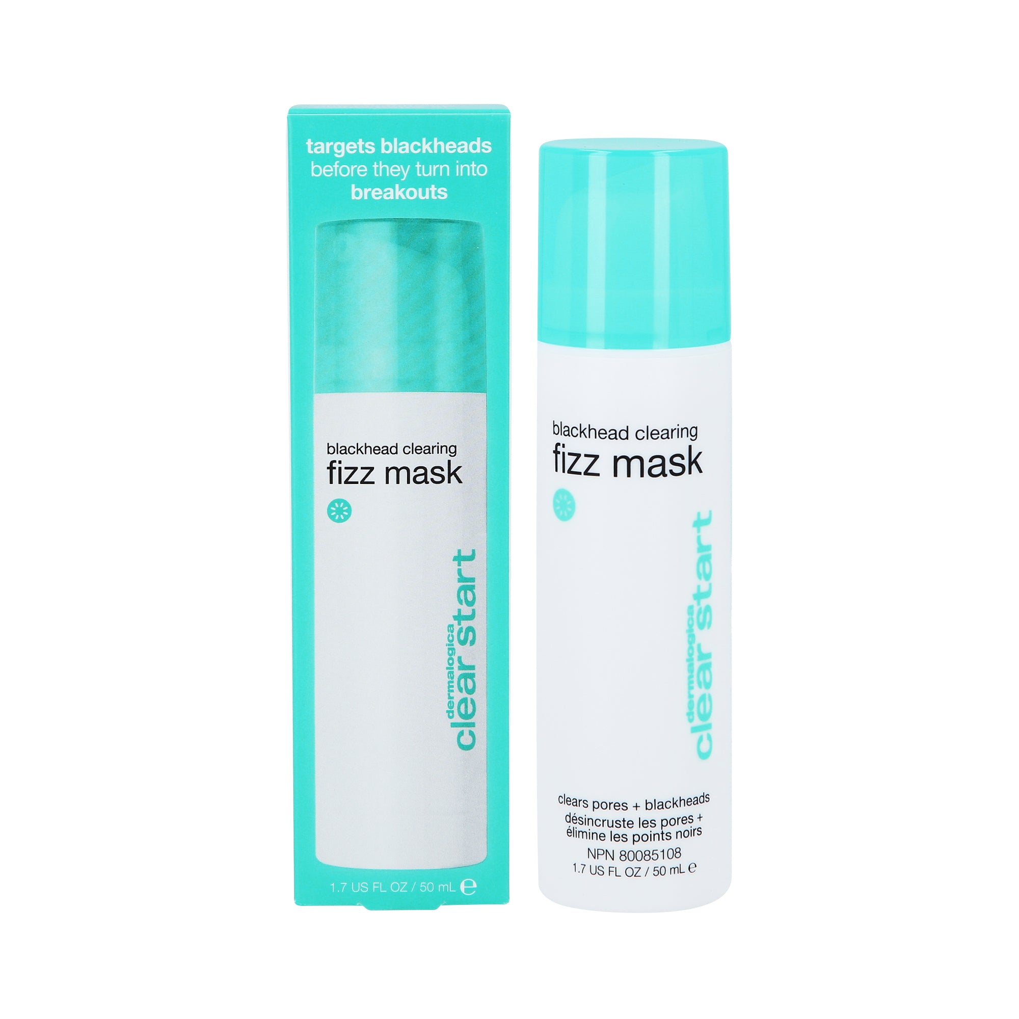 DERMALOGICA CLEAR START BLACKHEAD FIZZ MASK Aktywna maska oczyszczająca, zwężająca pory 50 ml