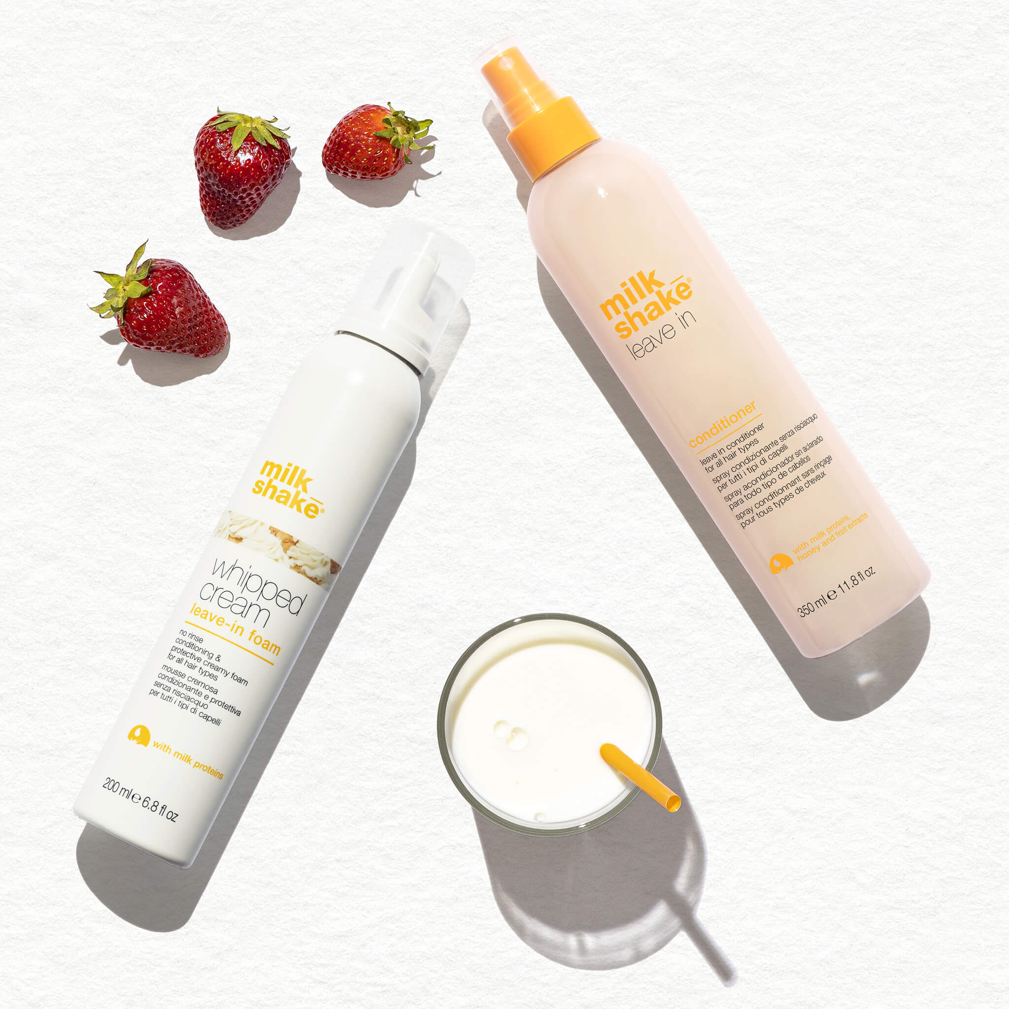 MILK SHAKE LEAVE-IN WHIPPED CREAM Pianka do wszystkich typów włosów, bez spłukiwania 200 ml #2