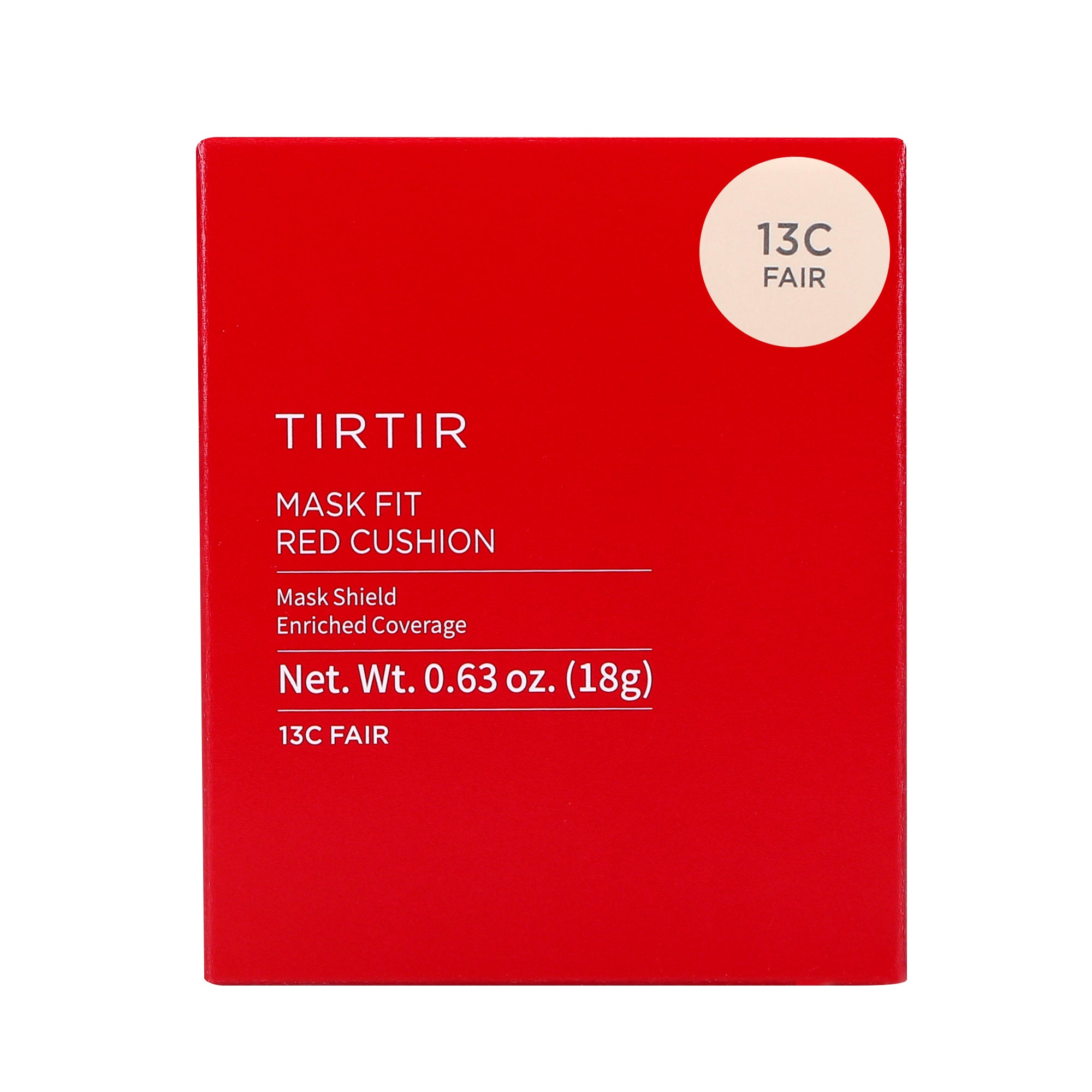 TIRTIR MASK FIT RED MINI CUSHION SPF40 PA++ Fondotinta viso a lunga tenuta 18 g