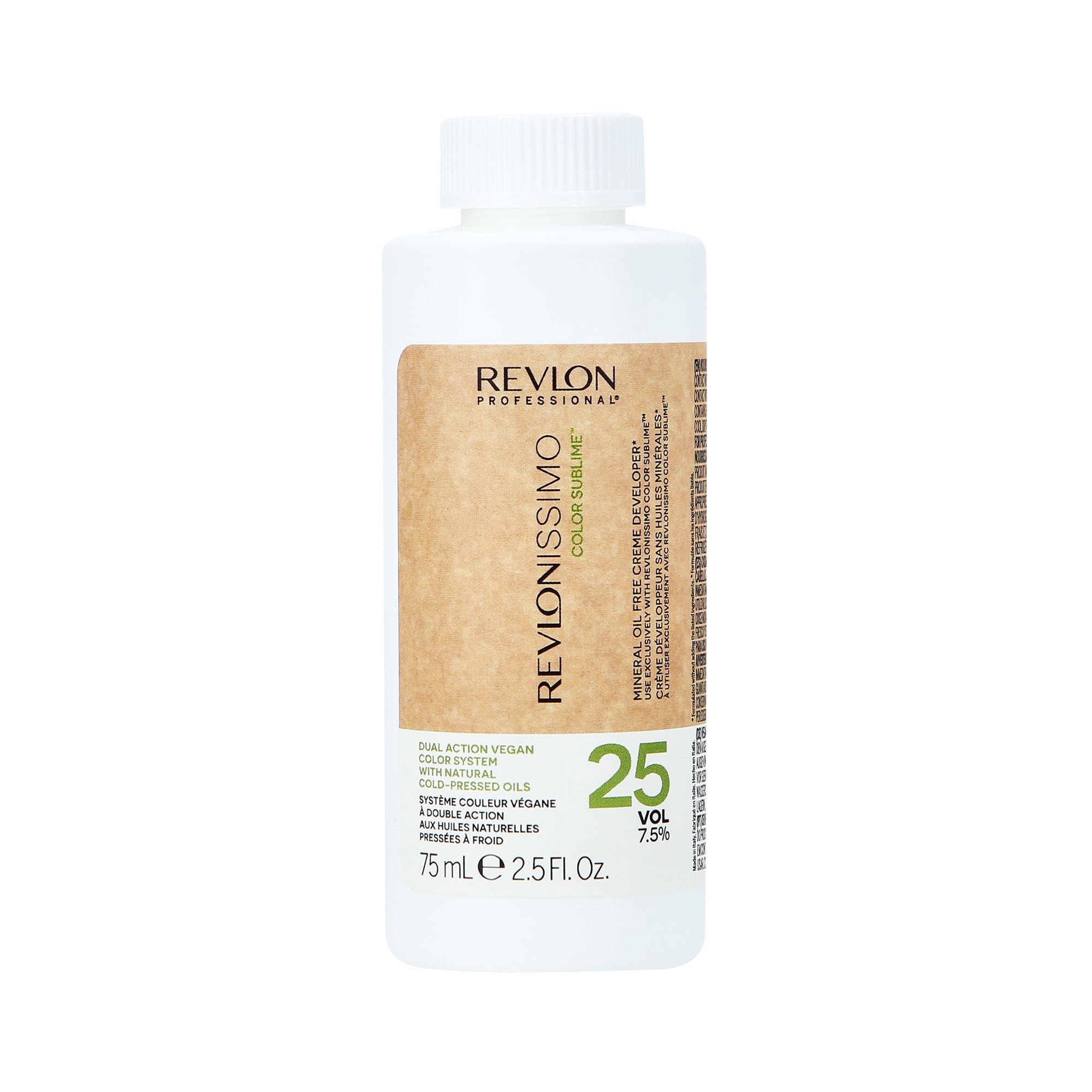 REVLON REVLONISSIMO COLOR SUBLIME VEGAN Activateur d'huile 7,5 % 25 vol. 75 ml