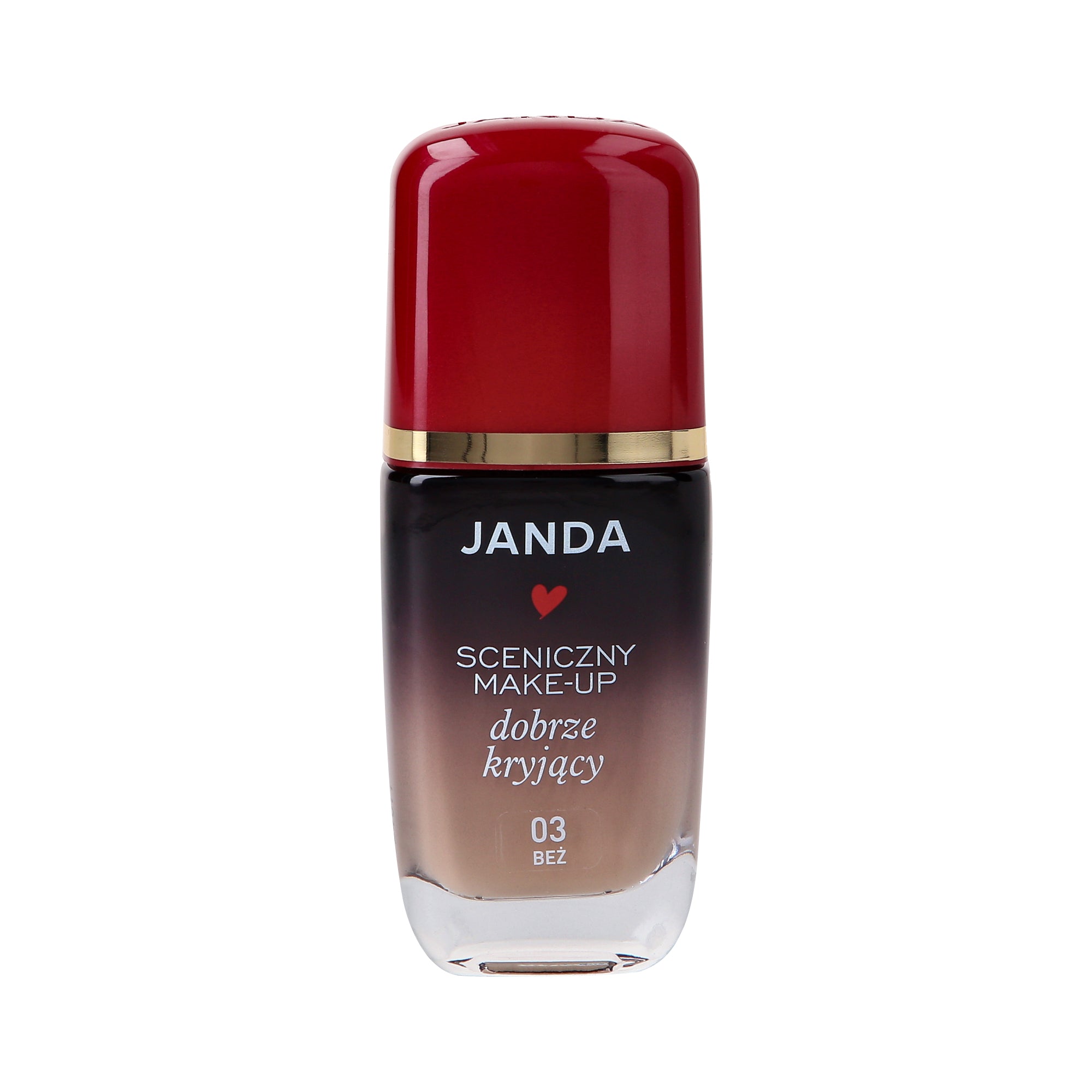 JANDA MAKE-UP Sceniczny podkład do twarzy 30 ml