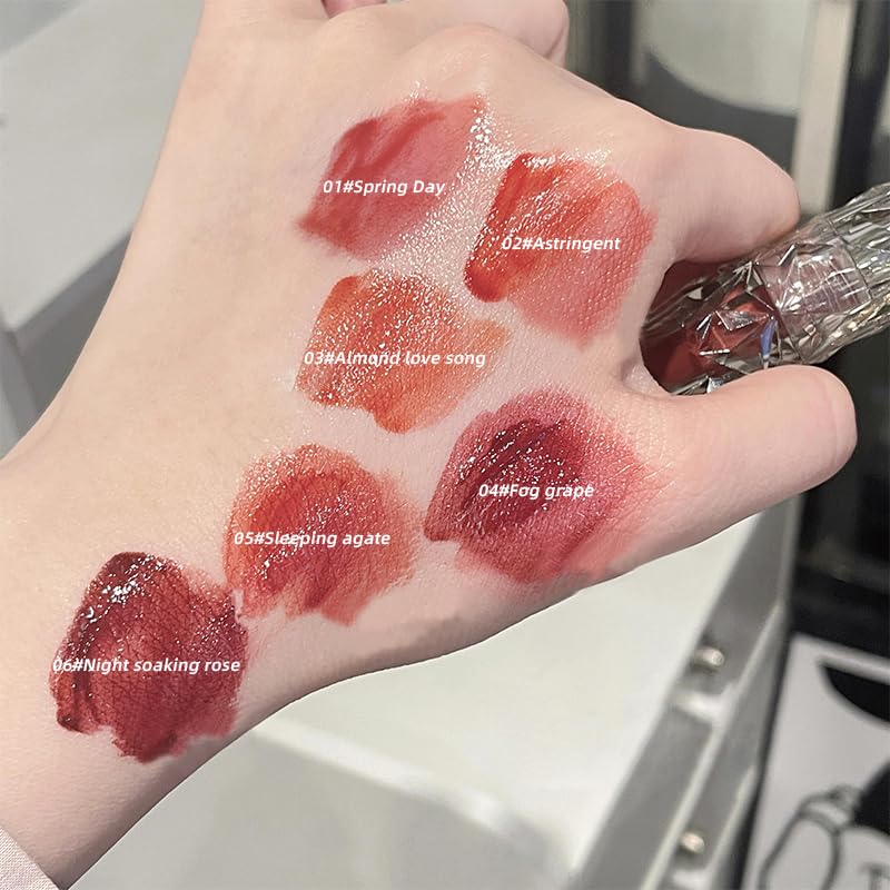 GEGE BEAR CRYSTAL LENS LIP GALZE Błyszczyk do ust z lustrzanym połyskiem i intensywnym blaskiem 2 g