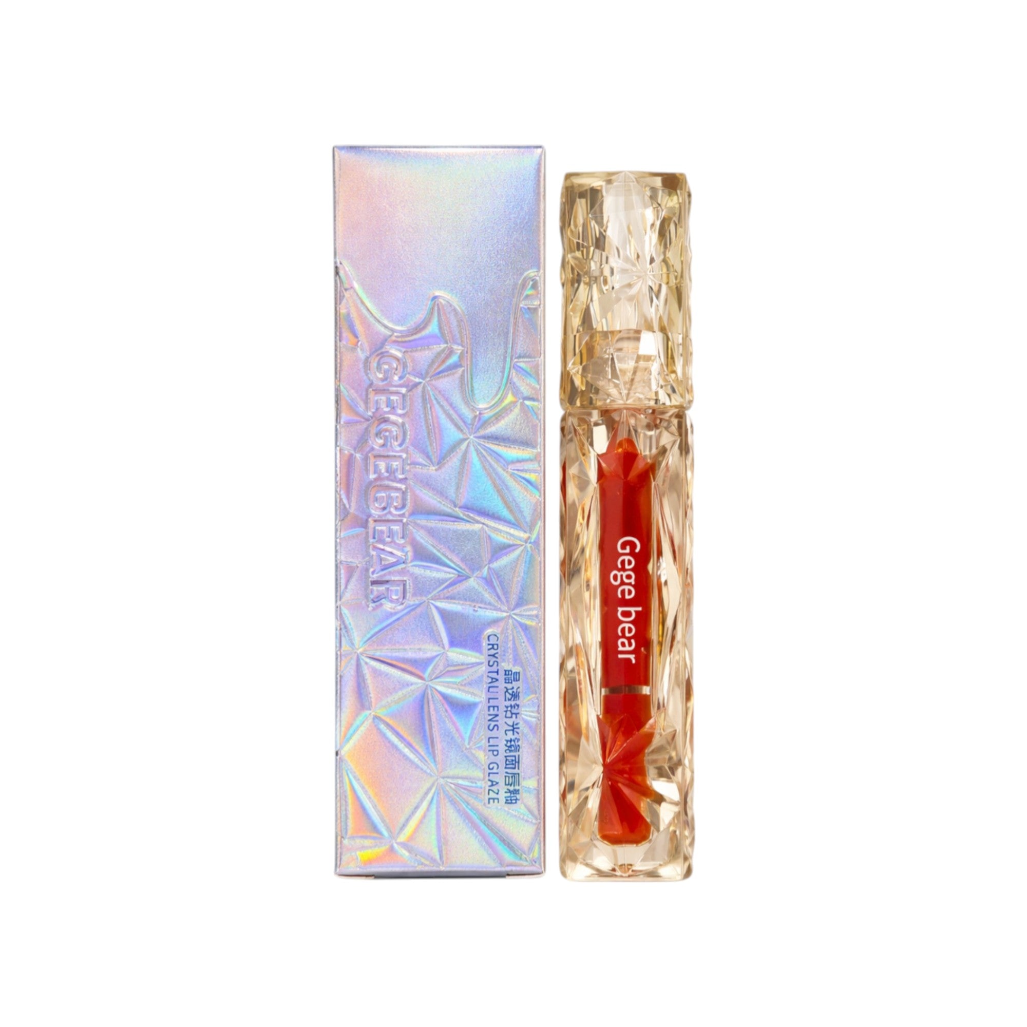 GEGE BEAR CRYSTAL LENS LIP GALZE Błyszczyk do ust z lustrzanym połyskiem i intensywnym blaskiem 2 g #3
