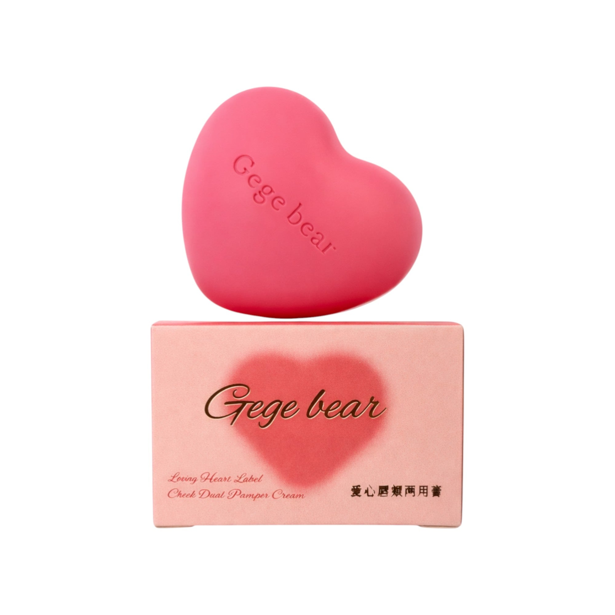 GEGE BEAR LOVING HEART CHEEK CREAM Kremowy tint do ust i policzków 6 g #5
