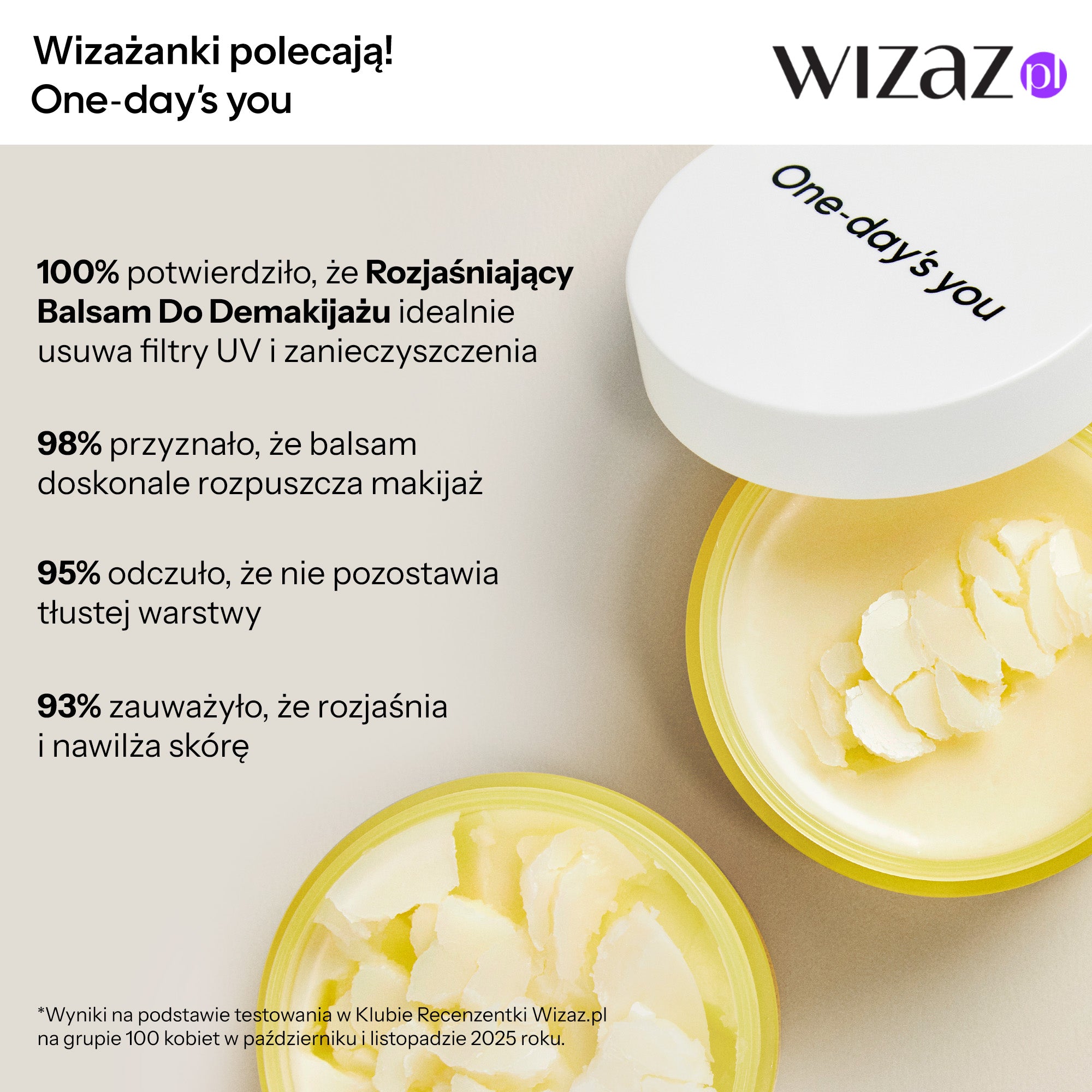 ONE-DAY'S YOU PRO-VITA C Rozjasňující odličovací balzám 120 ml #3