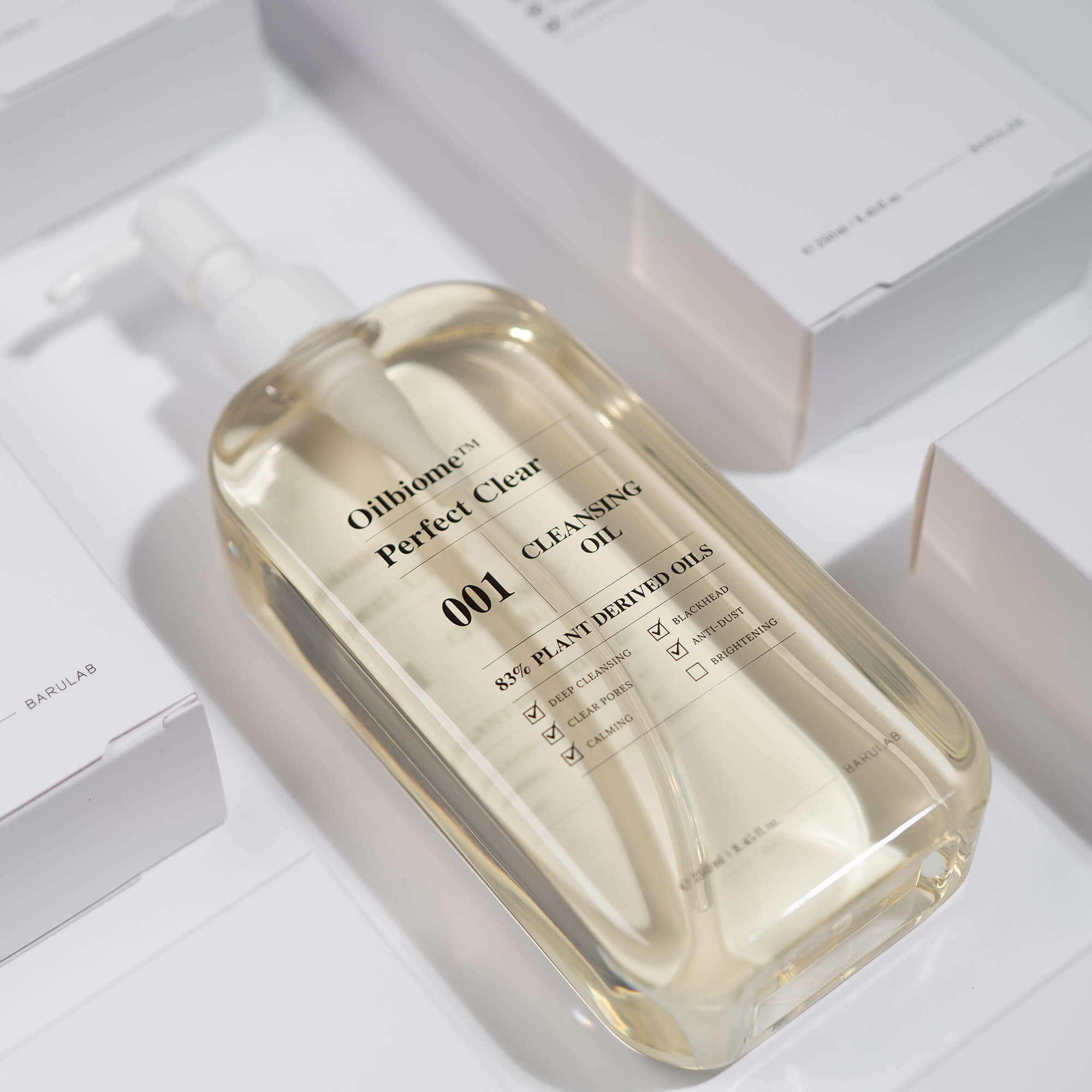 BARULAB OILBIOME PERFECT CLEAR Čistící olej pro všechny typy pleti 250 ml #2