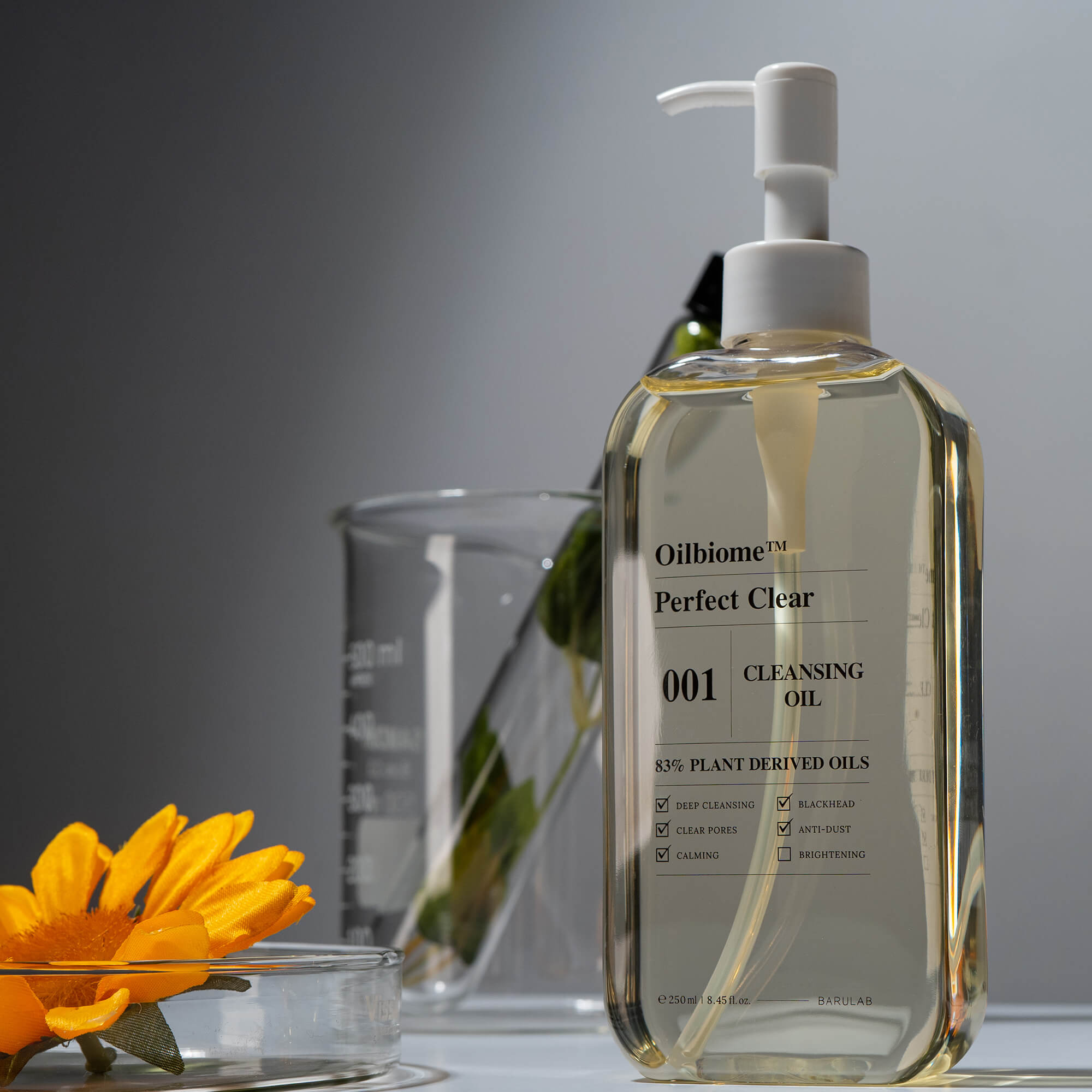 BARULAB OILBIOME PERFECT CLEAR Čistící olej pro všechny typy pleti 250 ml #3