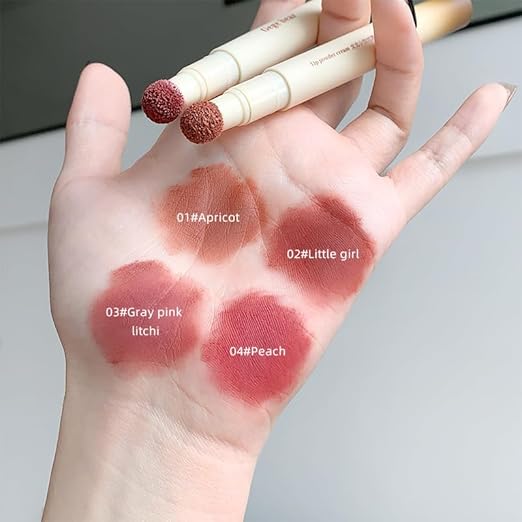GEGE BEAR LIP POWDER CREAM Długotrwała pomadka do ust z aksamitnym wykończeniem 2 g