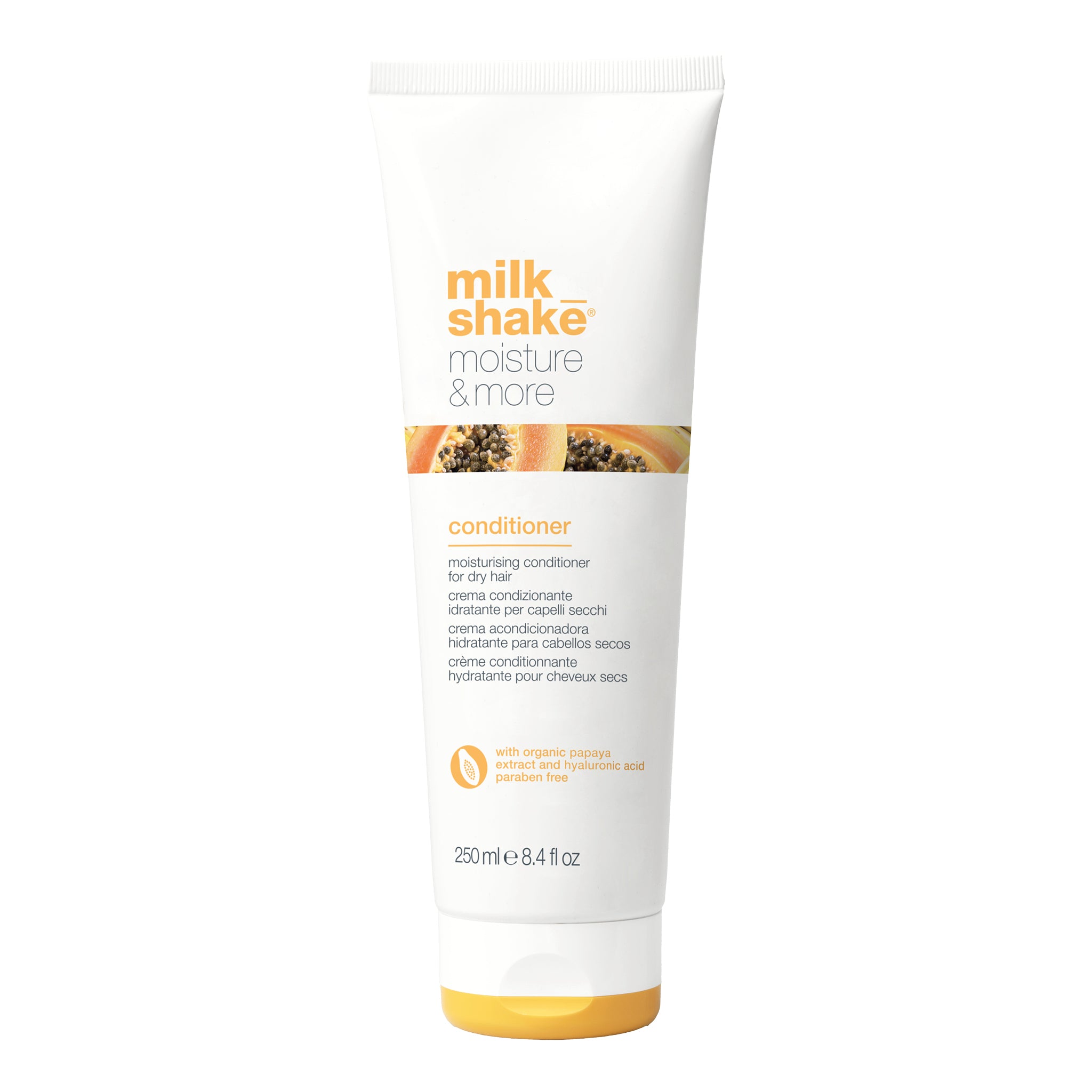 MILK SHAKE MOISTURE&MORE Silně hydratační kondicionér pro suché a nepoddajné vlasy 250 ml