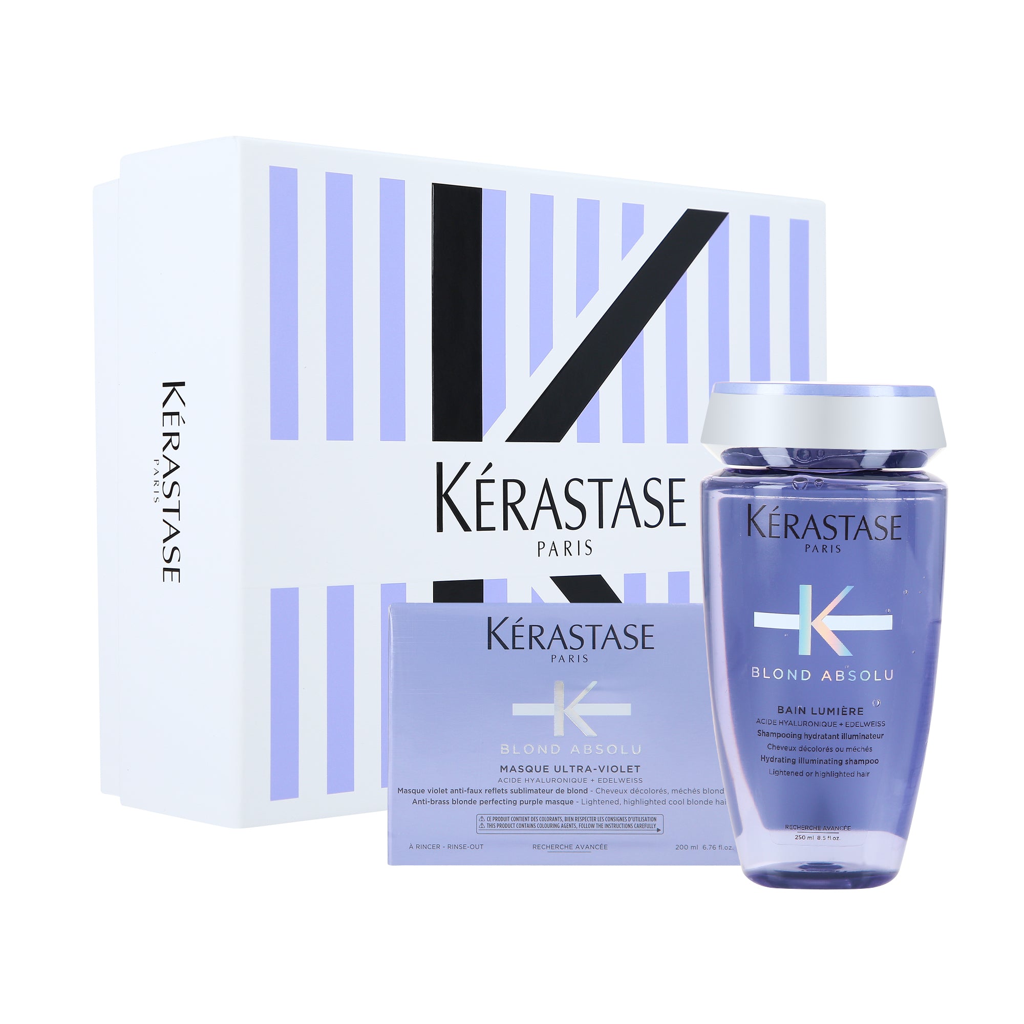 KÉRASTASE BLOND ABSOLU Sada péče o blond vlasy 250 ml + 200 ml