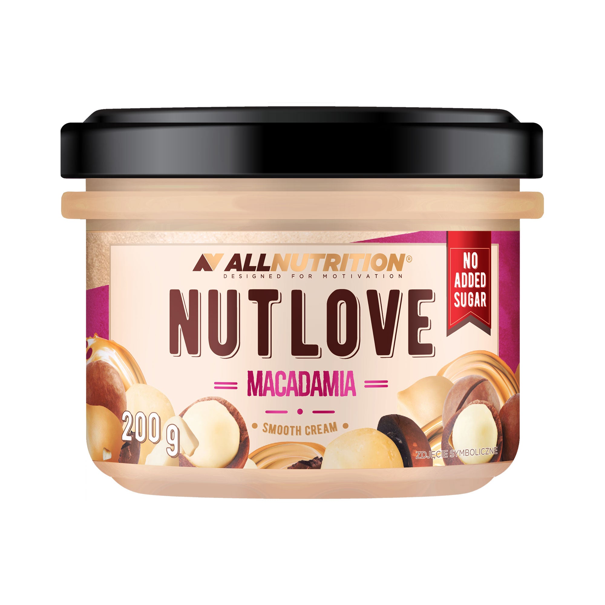 ALLNUTRITION NUTLOVE SMOOTH MACADAMIA Macadamianusscreme 200 g