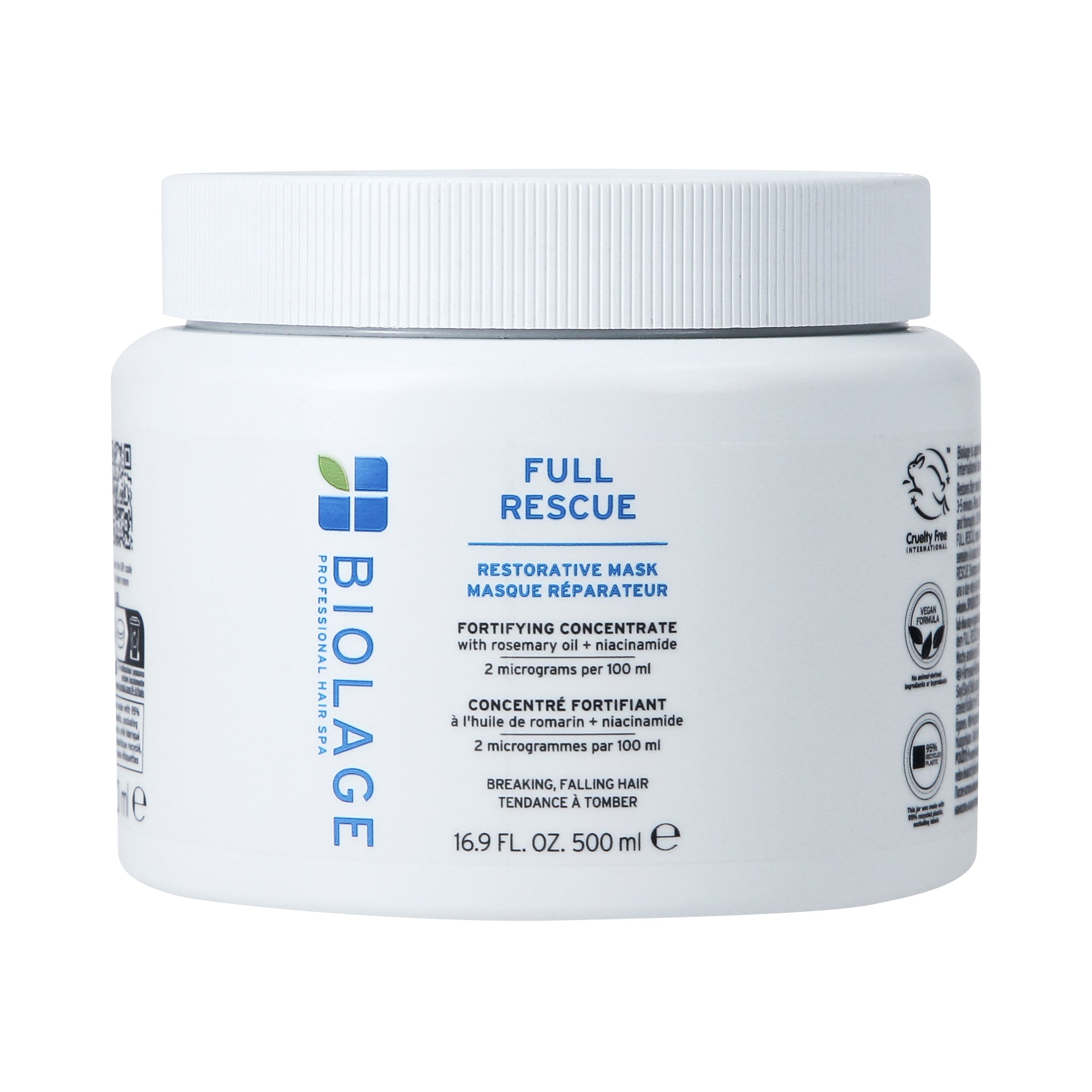BIOLAGE FULL RESCUE Posilující maska pro lámavé vlasy se sklonem k vypadávání 500 ml
