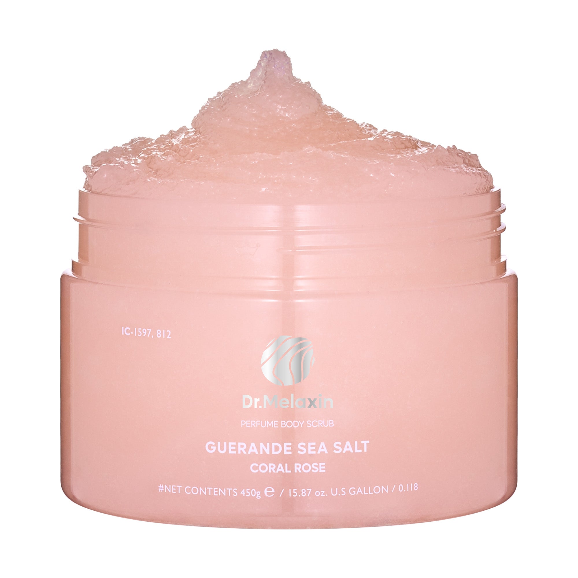 DR.MELAXIN PERFUME BODY SCRUB Scrub corpo al sale profumato Coral Rose 450 g #2