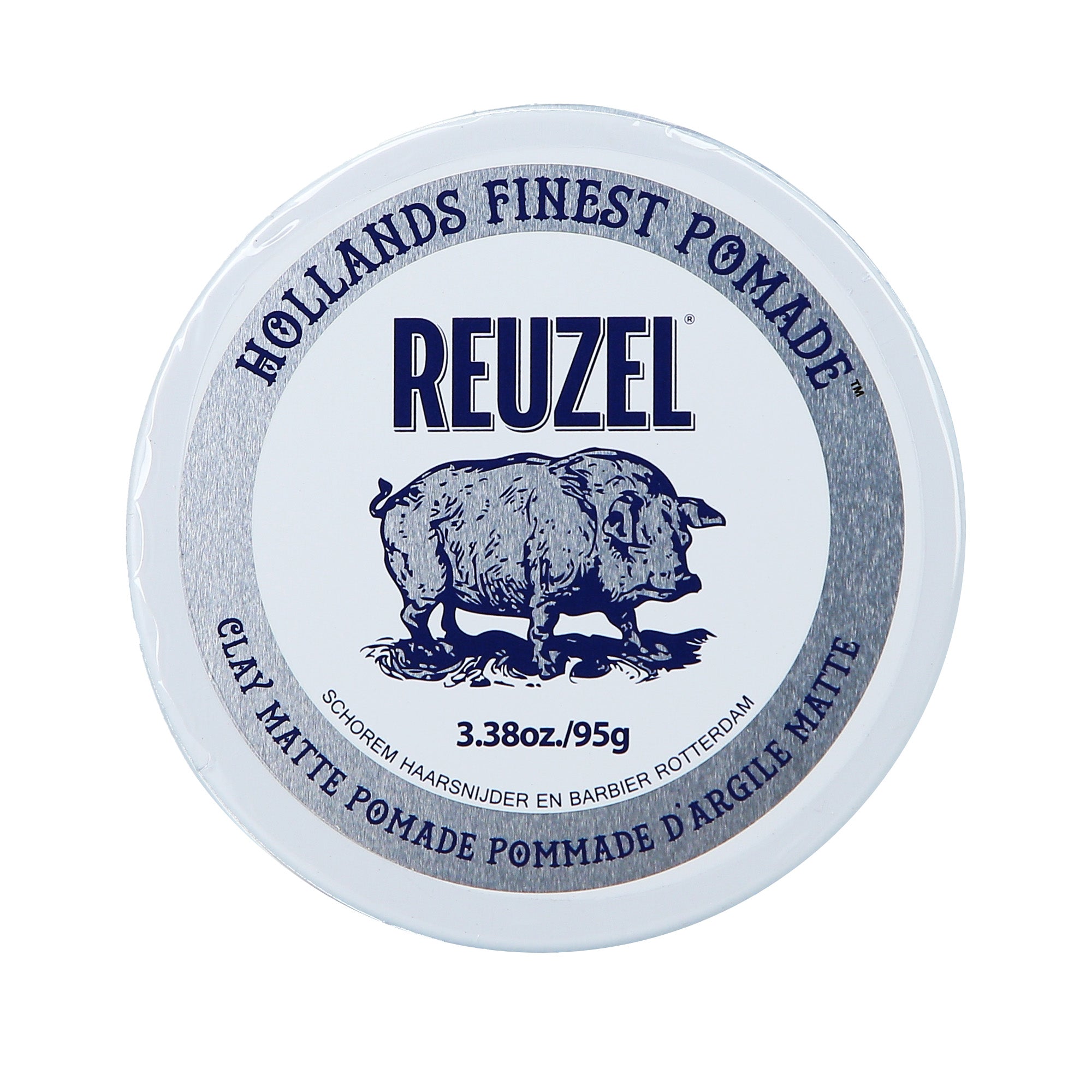 REUZEL CLAY MATTE POMADE Matující jíl na vlasy se střední fixací 95 g