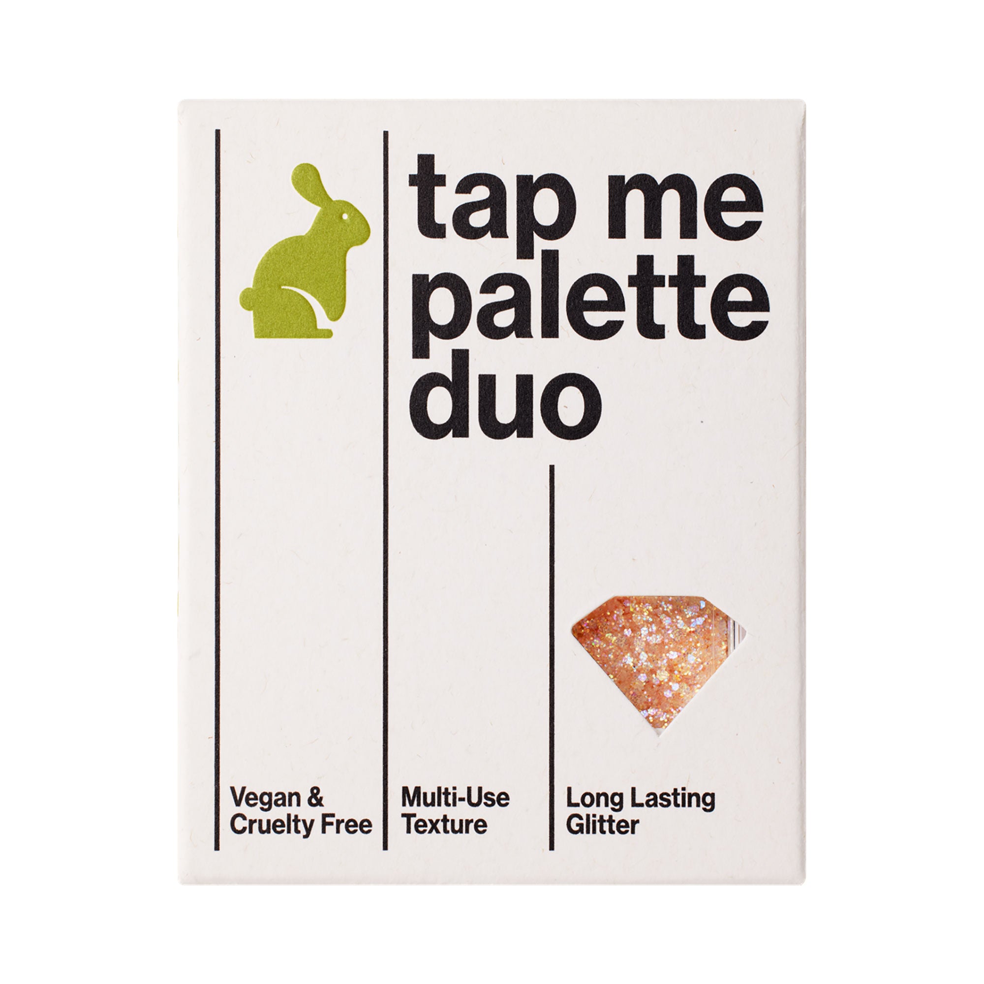 UNLEASHIA TAP ME DUO Paleta cieni do powiek No.3 Rub-a-Dub 8,4 g #4