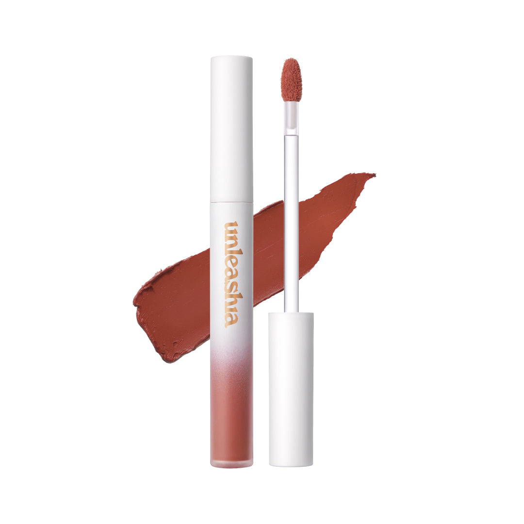 UNLEASHIA LUV HUG VELVET TINT Saténová barva na rty 4,5 g #4