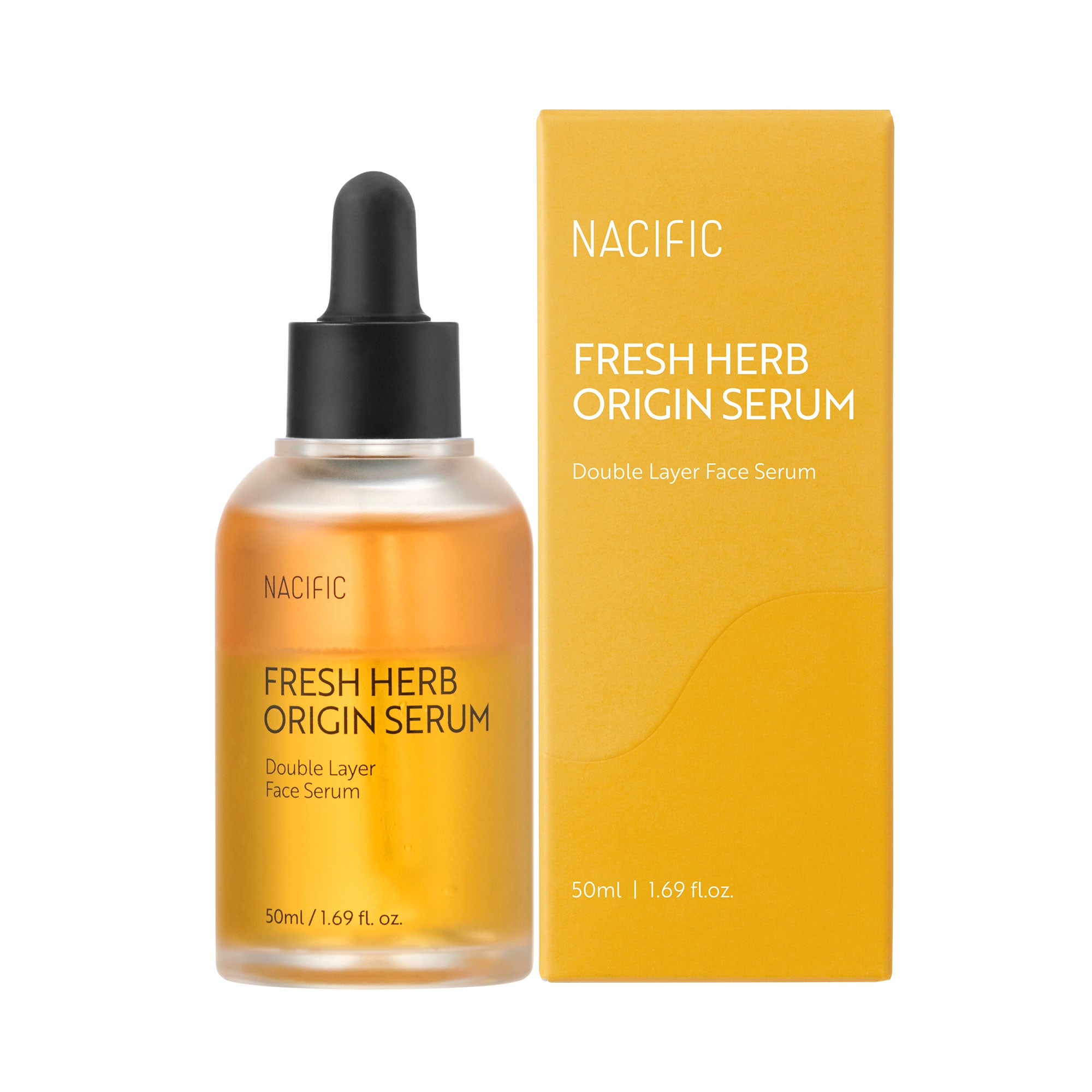 NACIFIC FRESH HERB ORIGIN SERUM – dwufazowe serum do twarzy z witaminami i olejkami roślinnymi 50 ml