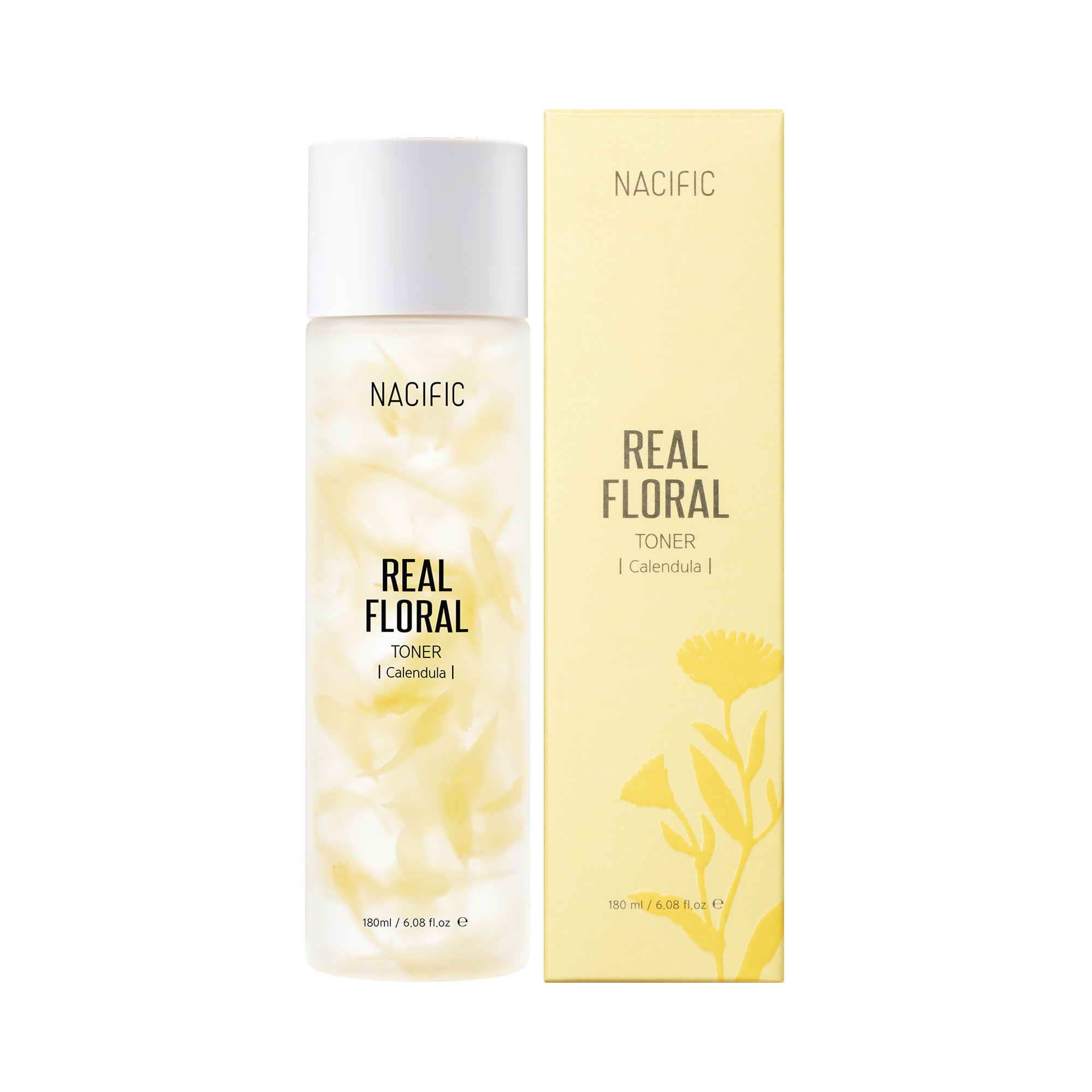NACIFIC REAL FLORAL Toner Calendula – nawilżający tonik z nagietkiem lekarskim 180 ml