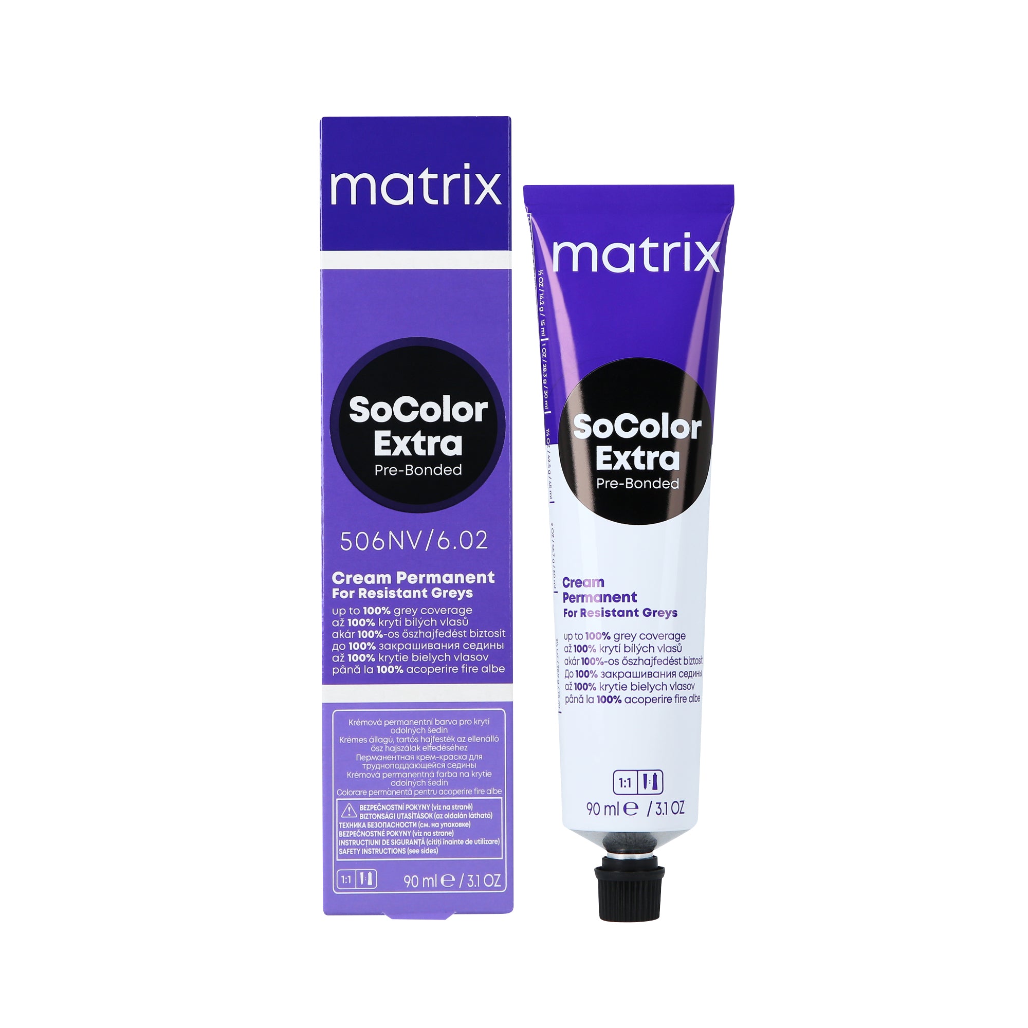 MATRIX SOCOLOR PRE-BONDED CREAM PERMANENT Permanentní barva na vlasy 90 ml #2