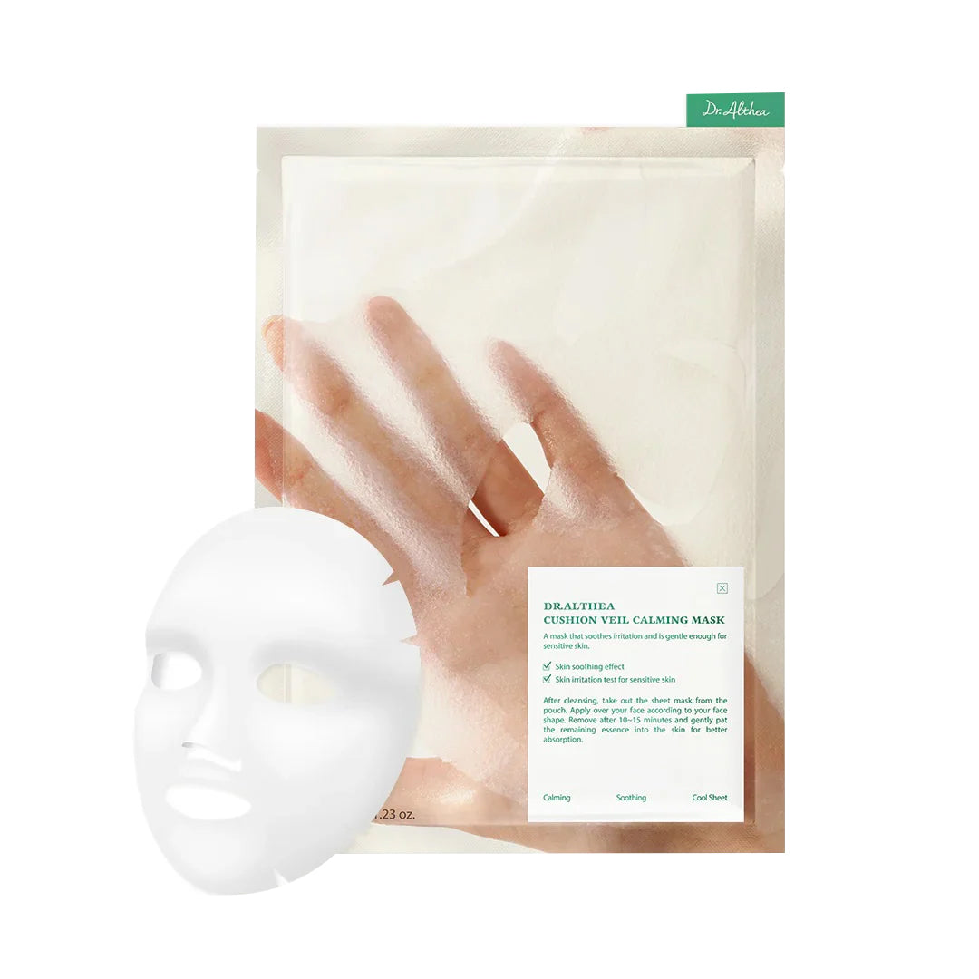 DR. ALTHEA CUSHION VEIL CALMING Maschera in tessuto lenitiva e rinfrescante 35 g
