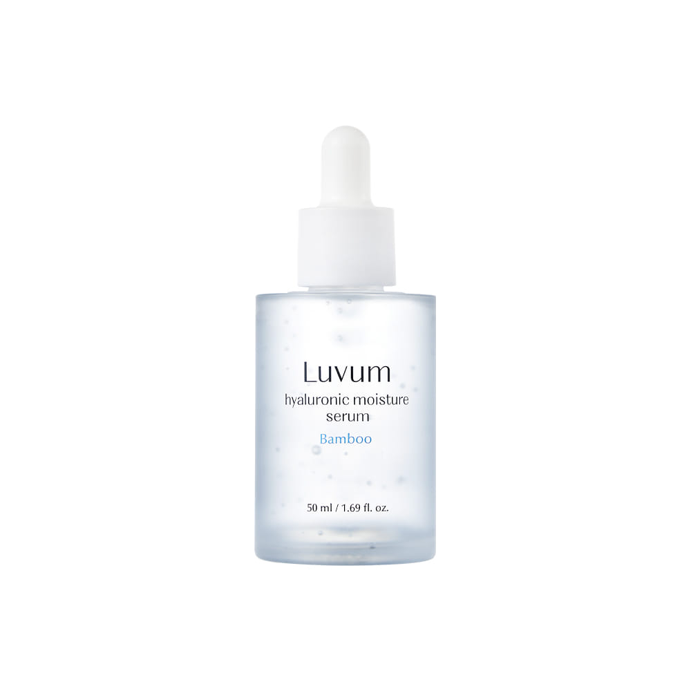 LUVUM BAMBOO HYALURONIC MOISTURE SERUM Sérum léger et hydratant au jus de bambou et de plante, acide hyaluronique de bas poids moléculaire 50 ml