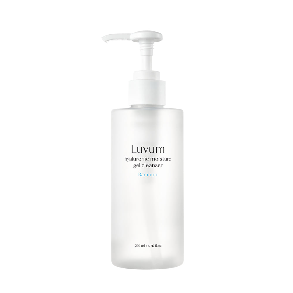 LUVUM BAMBOO HYALURONIC MOISTURE GEL CLEAN Delikatny żel oczyszczający 200 ml