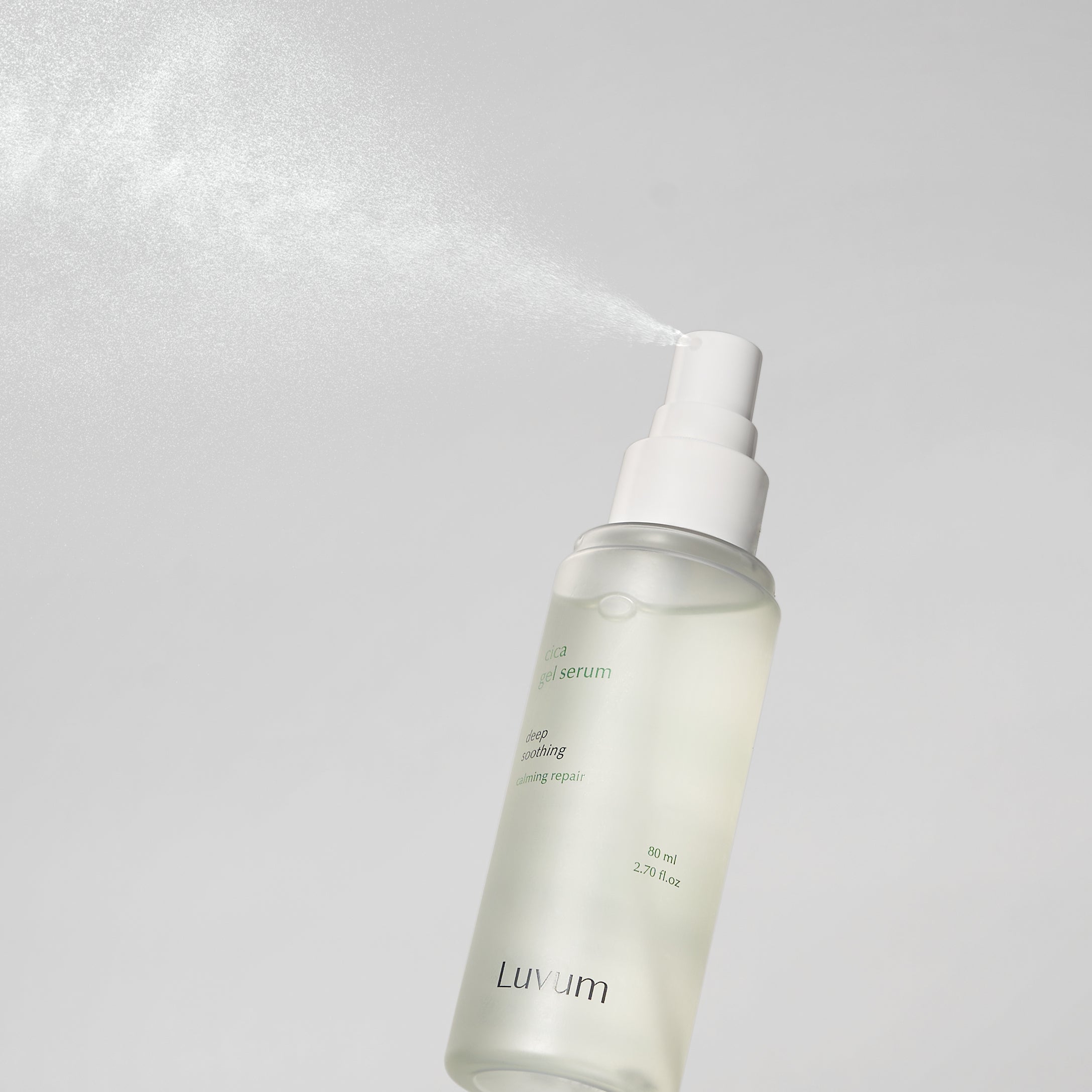 LUVUM CALMING REPAIR CICA GEL SERUM Lekkie, żelowe serum w mgiełce z ekstraktem z wąkroty azjatyckiej 80 ml #3