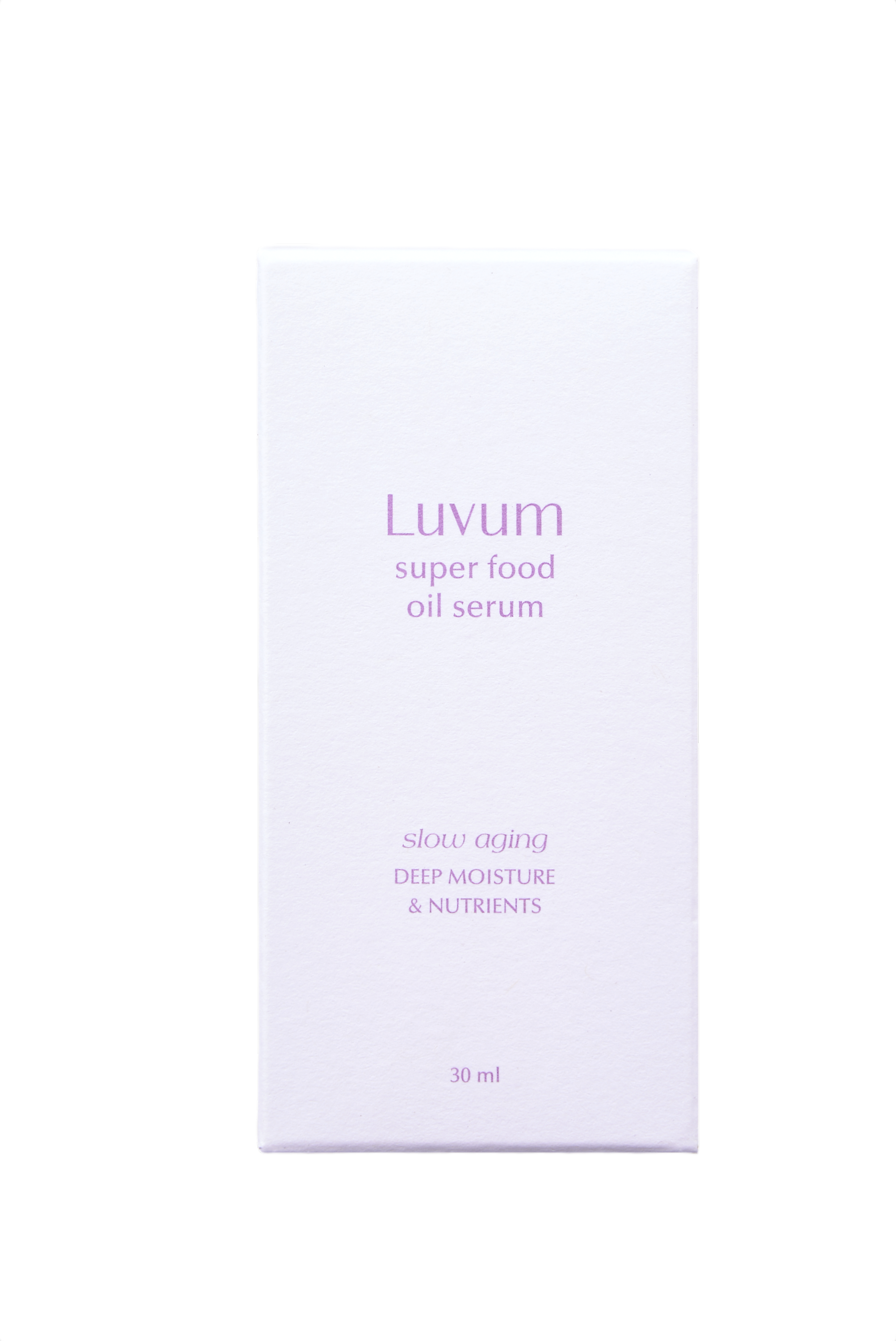 LUVUM SLOW AGING SUPER FOOD OIL SERUM Siero oleoso bifasico con peptidi vegetali 30 ml #2