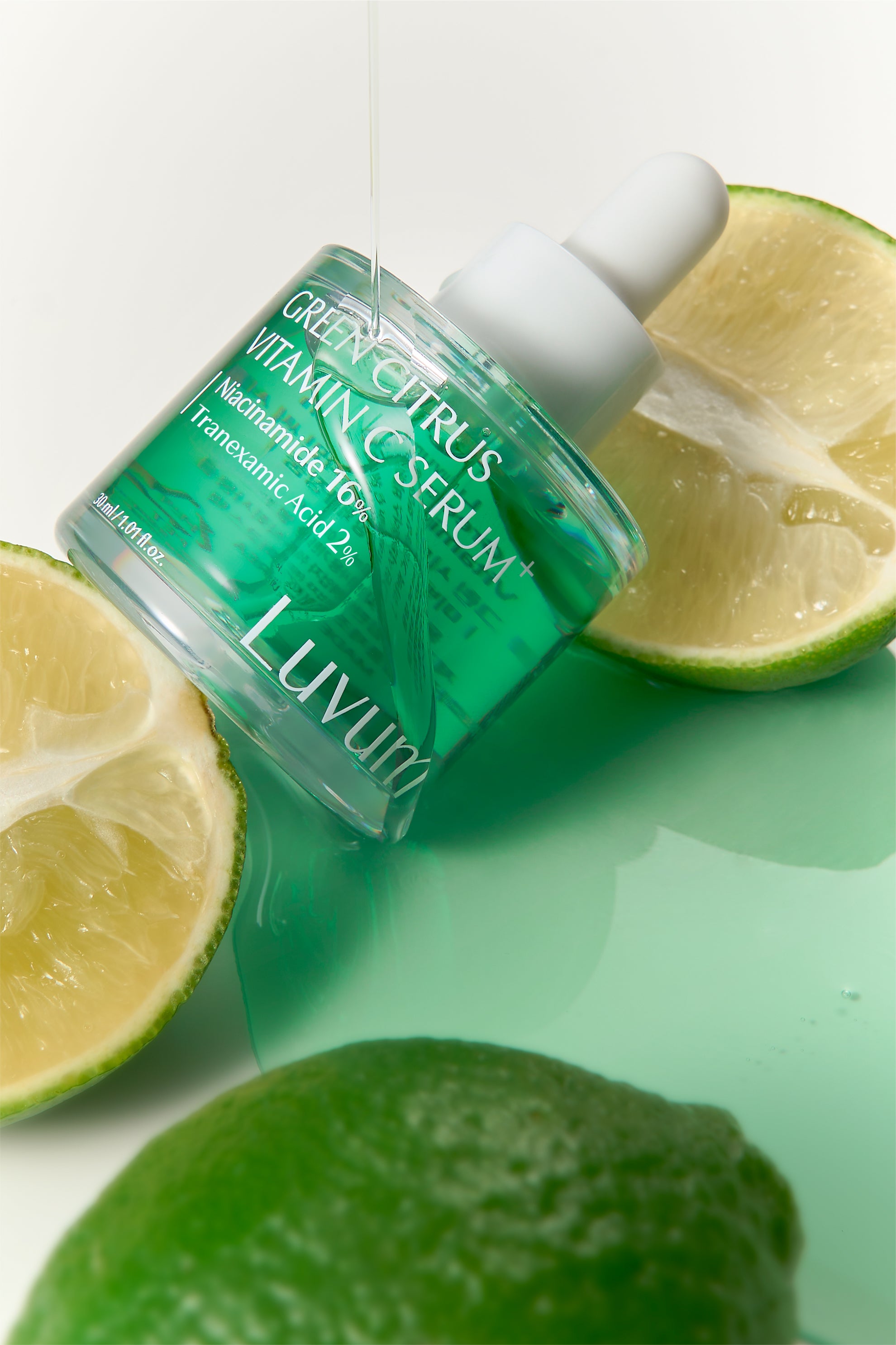 LUVUM GREEN CITRUS VITAMIN C SERUM + Rozjasňující pleťové sérum s vitamínem C a kyselinou tranexamovou 30 ml #4
