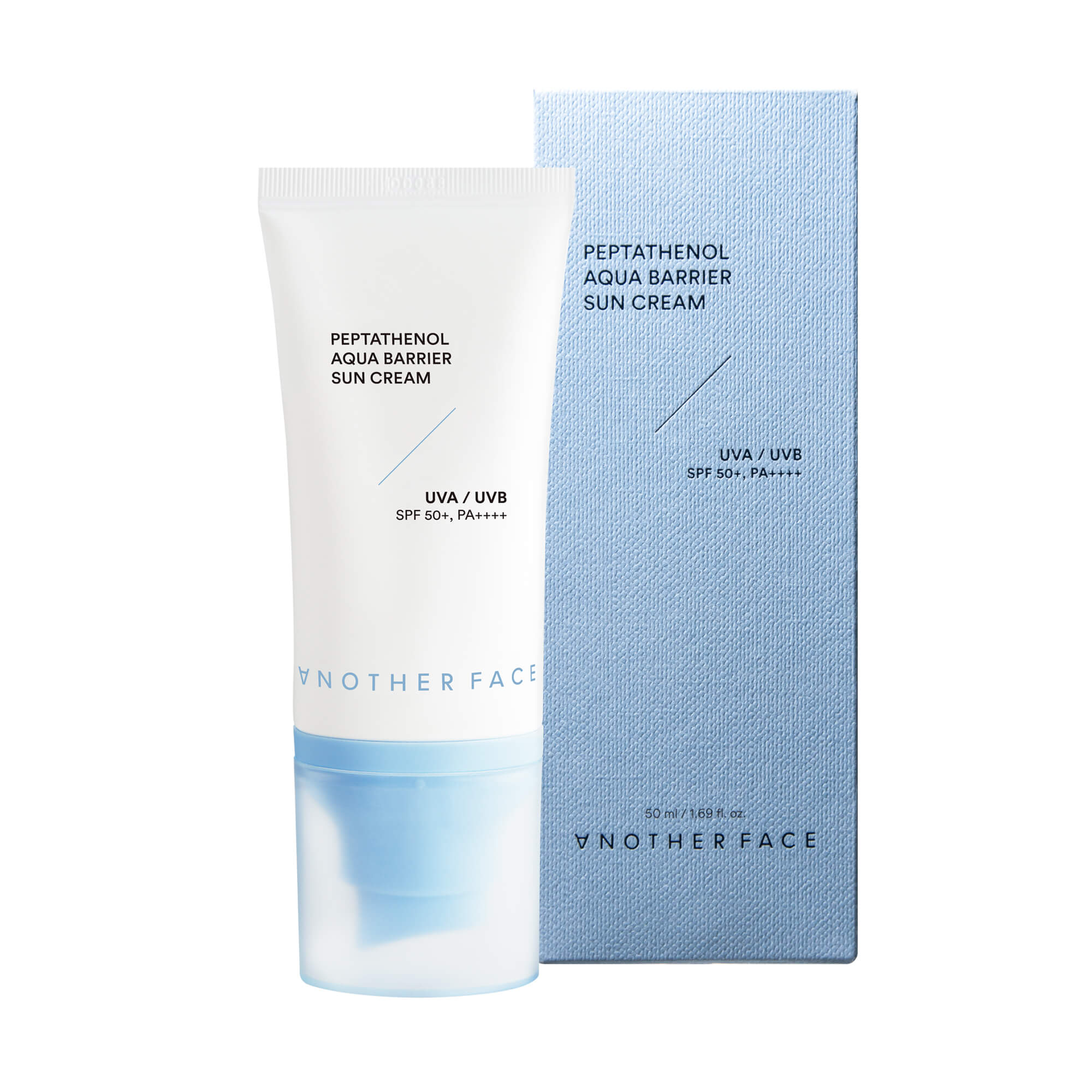 ANOTHER FACE PEPTATHENOL™ AQUA BARRIER SUN CREAM Hydratační krém na obličej s filtrem SPF50+ PA++++ 50 ml #2