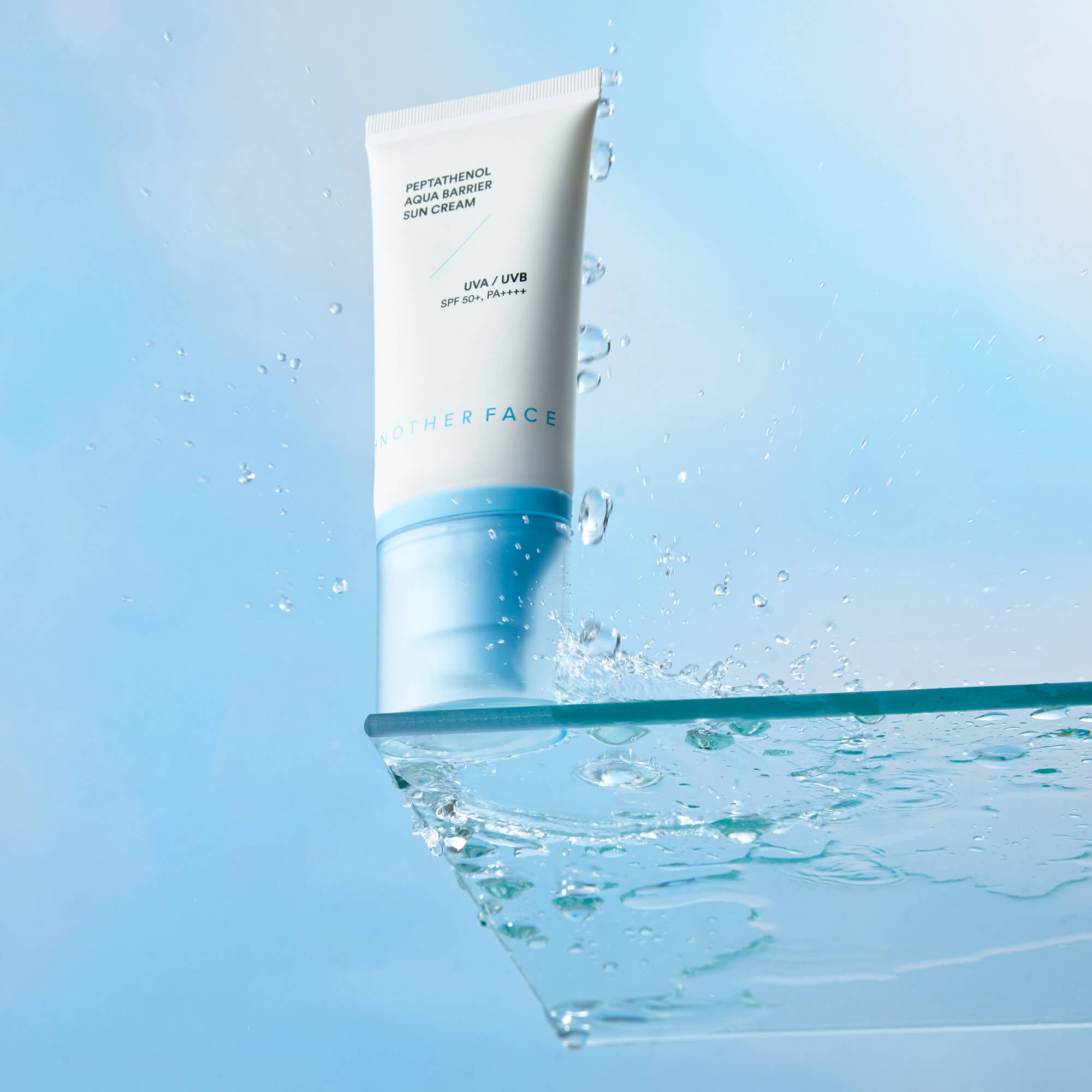 ANOTHER FACE PEPTATHENOL™ AQUA BARRIER SUN CREAM Hydratační krém na obličej s filtrem SPF50+ PA++++ 50 ml #4