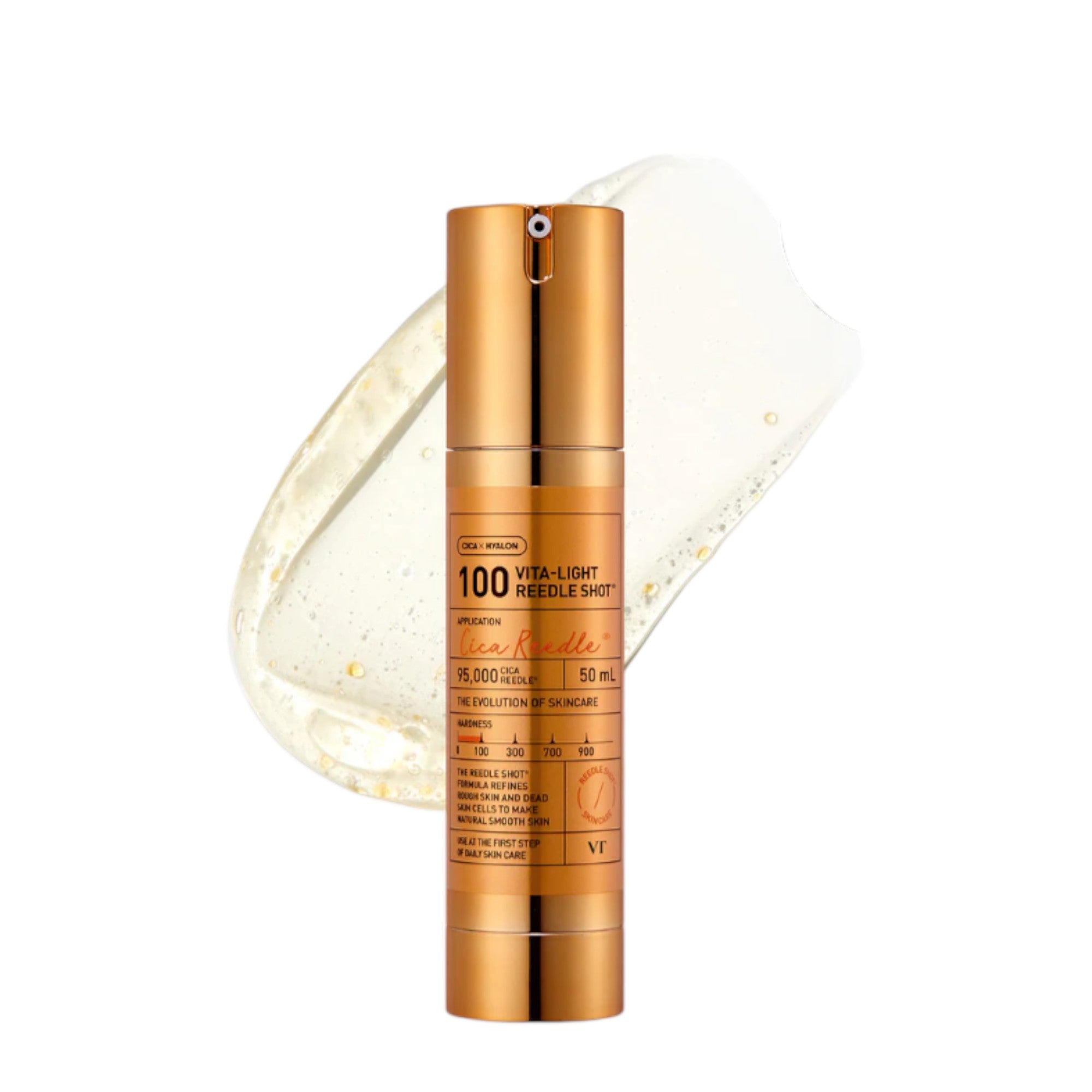 VT COSMETICS VITA-LIGHT REEDLE SHOT100 Rewitalizujące serum do twarzy z mikroigłami i witaminą C 50 ml #2