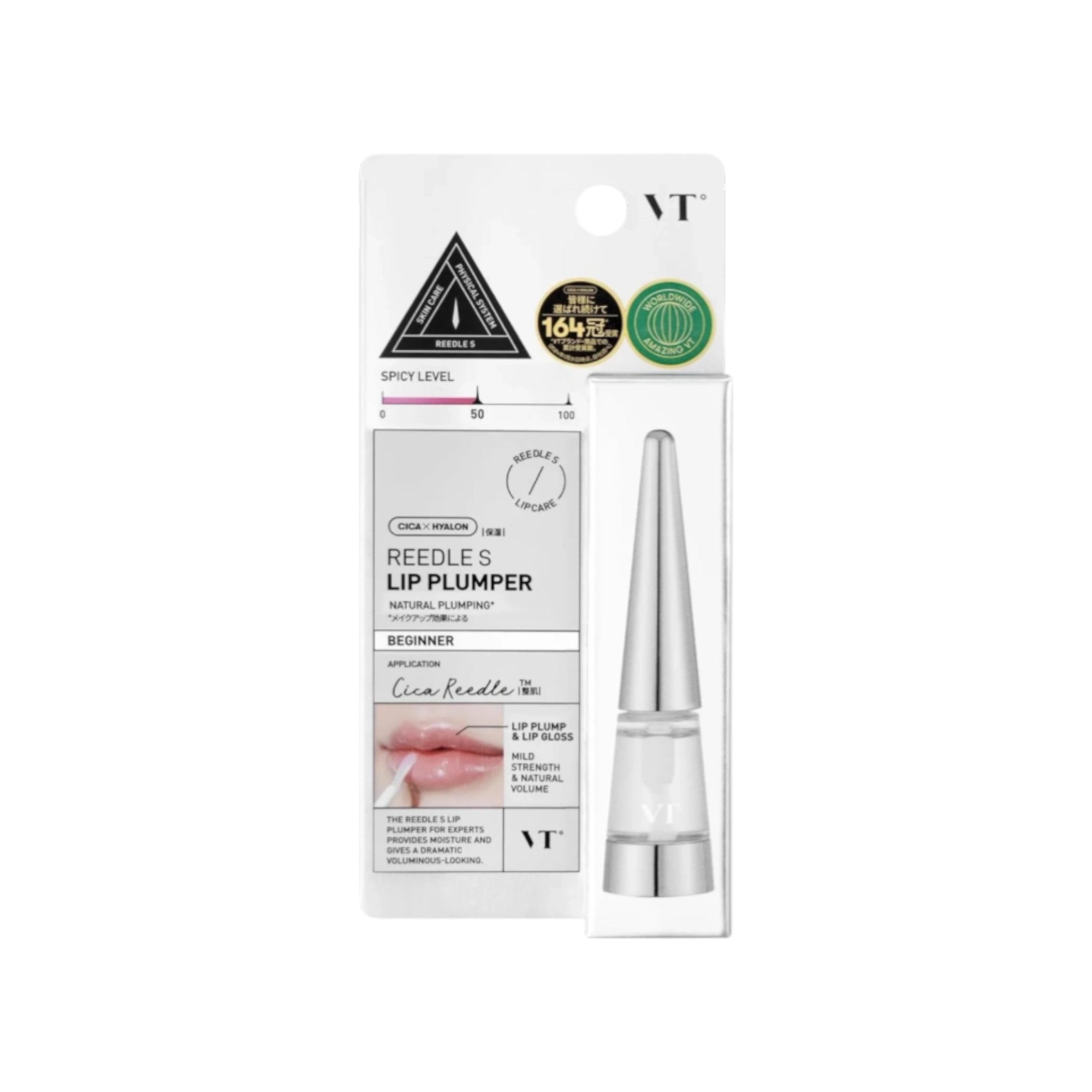 VT COSMETICS REEDLE SHOT LIP PLUMPER BEGINNER Lip Plumping Gloss 4,3 g