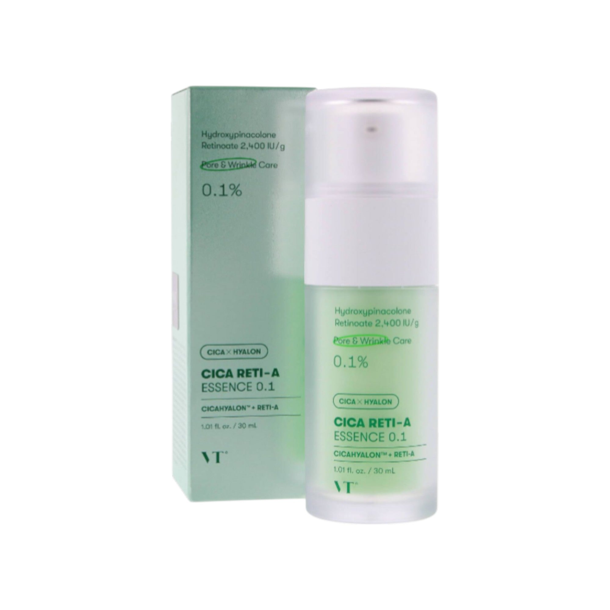 VT COSMETICS CICA RETI-A Essenza viso al retinolo 0,1 30 ml