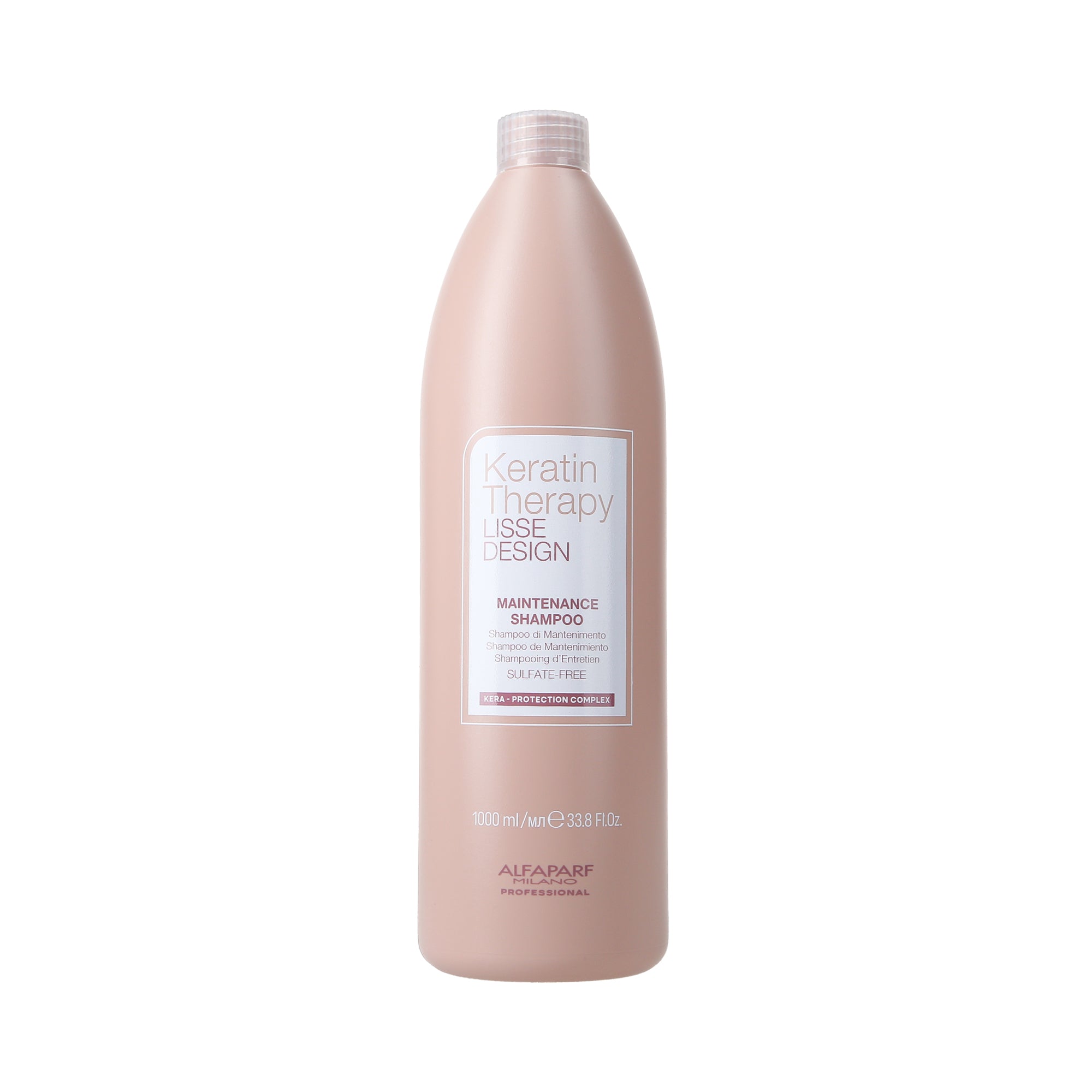 ALFAPARF KERATIN THERAPY LISSE DESIGN Shampoo per il mantenimento del trattamento lisciante permanente 1000 ml