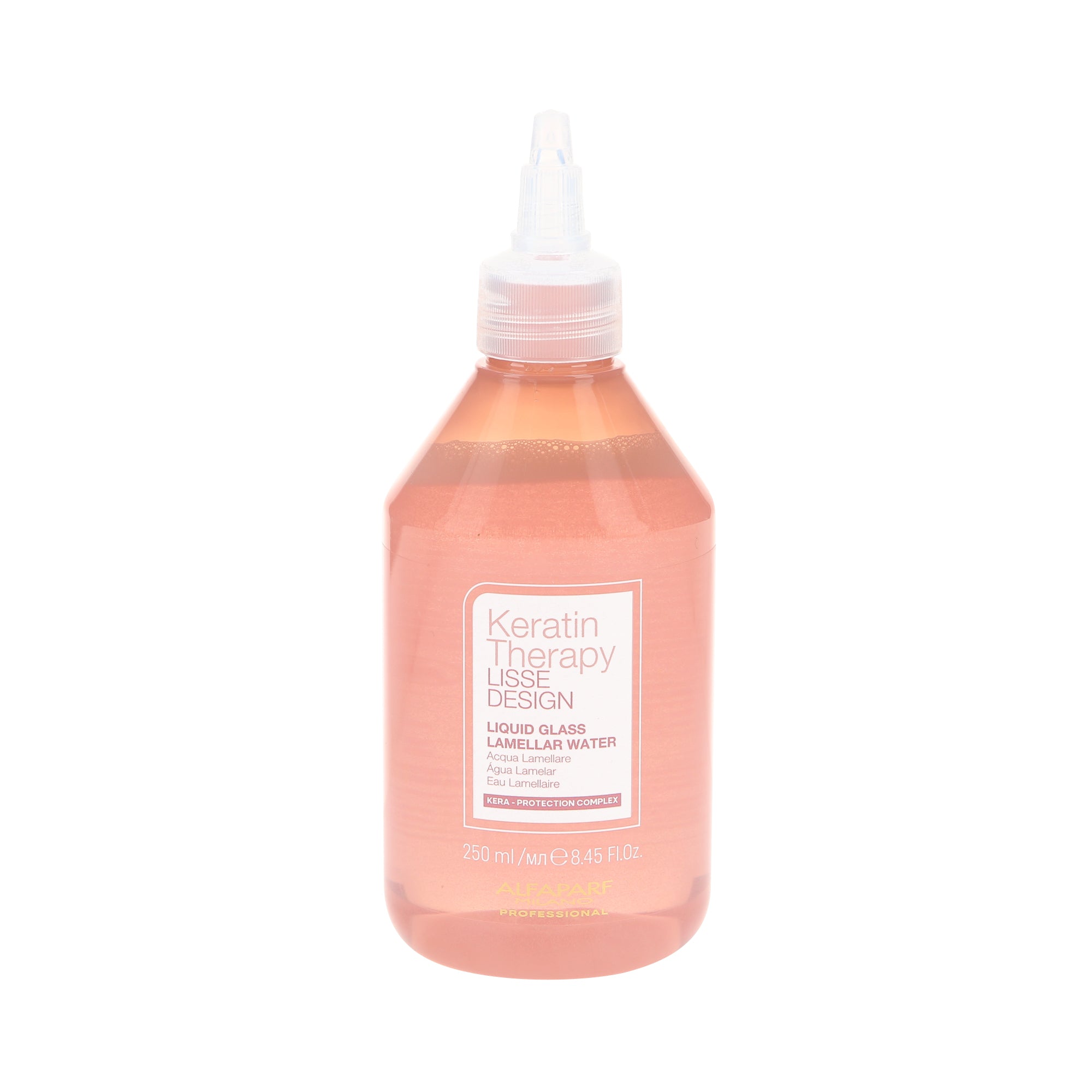 ALFAPARF KERATIN THERAPY LISSE DESIGN LIQUID GLASS Woda lamelarna do laminacji włosów 250 ml