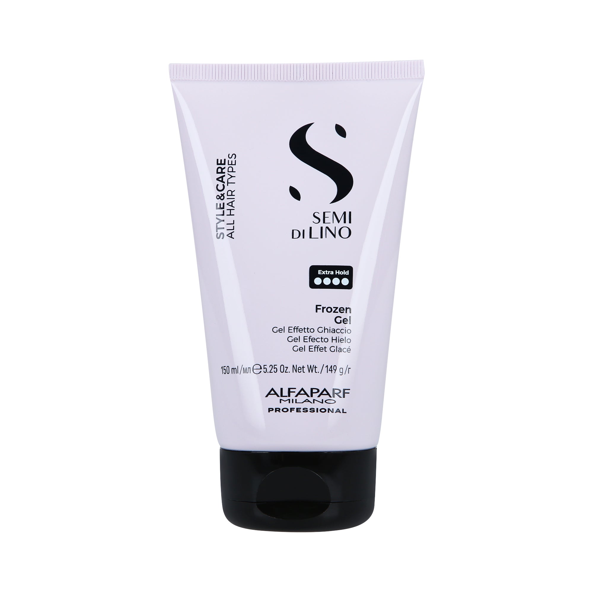 ALFAPARF SEMI DI LINO STYLE&CARE FROZEN GEL Gel na úpravu vlasů s velmi silnou fixací 150 ml