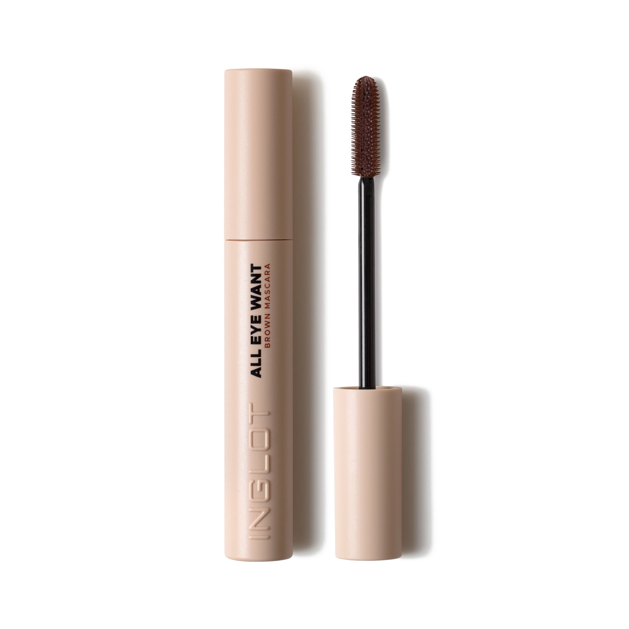 INGLOT ALL EYE WANT Hnědá řasenka 5 ml