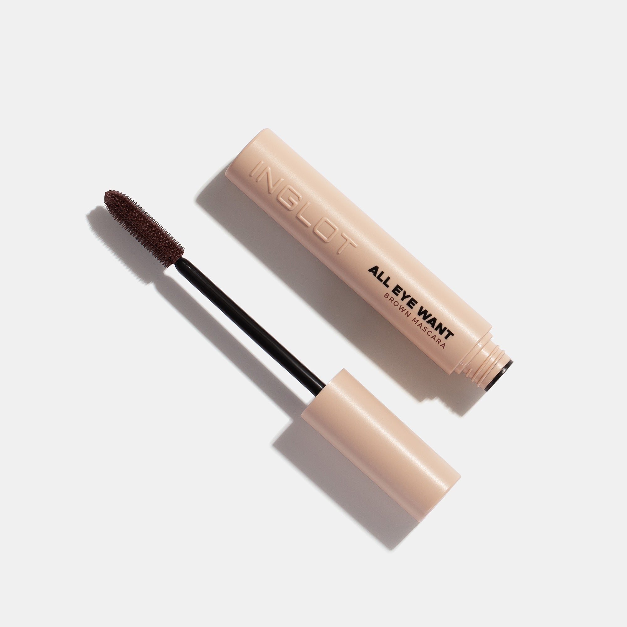 INGLOT ALL EYE WANT Brązowy tusz do rzęs 5 ml #5