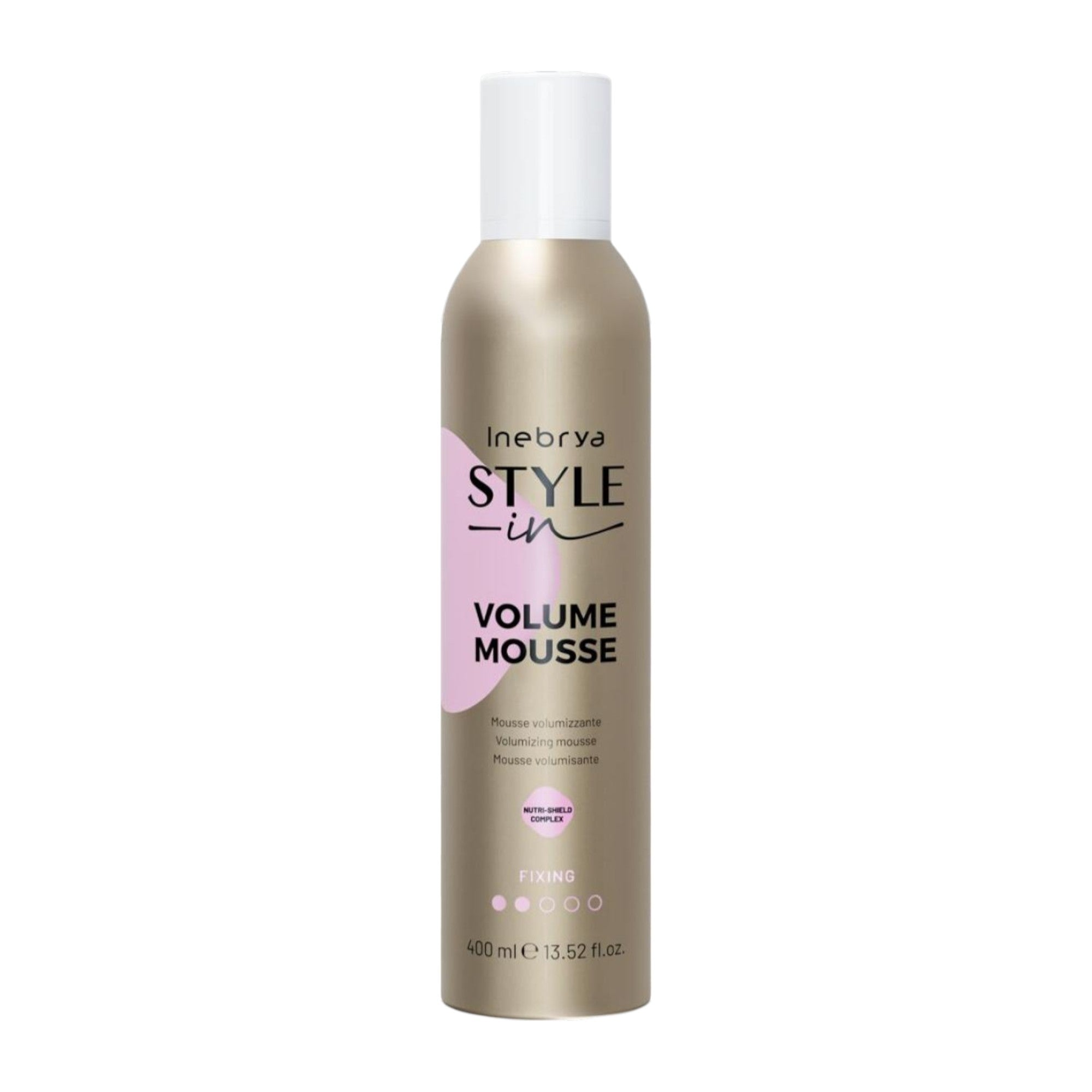 INEBRYA STYLE-IN VOLUME Pianka do włosów zwiększająca objętość o średnim utrwaleniu 400 ml
