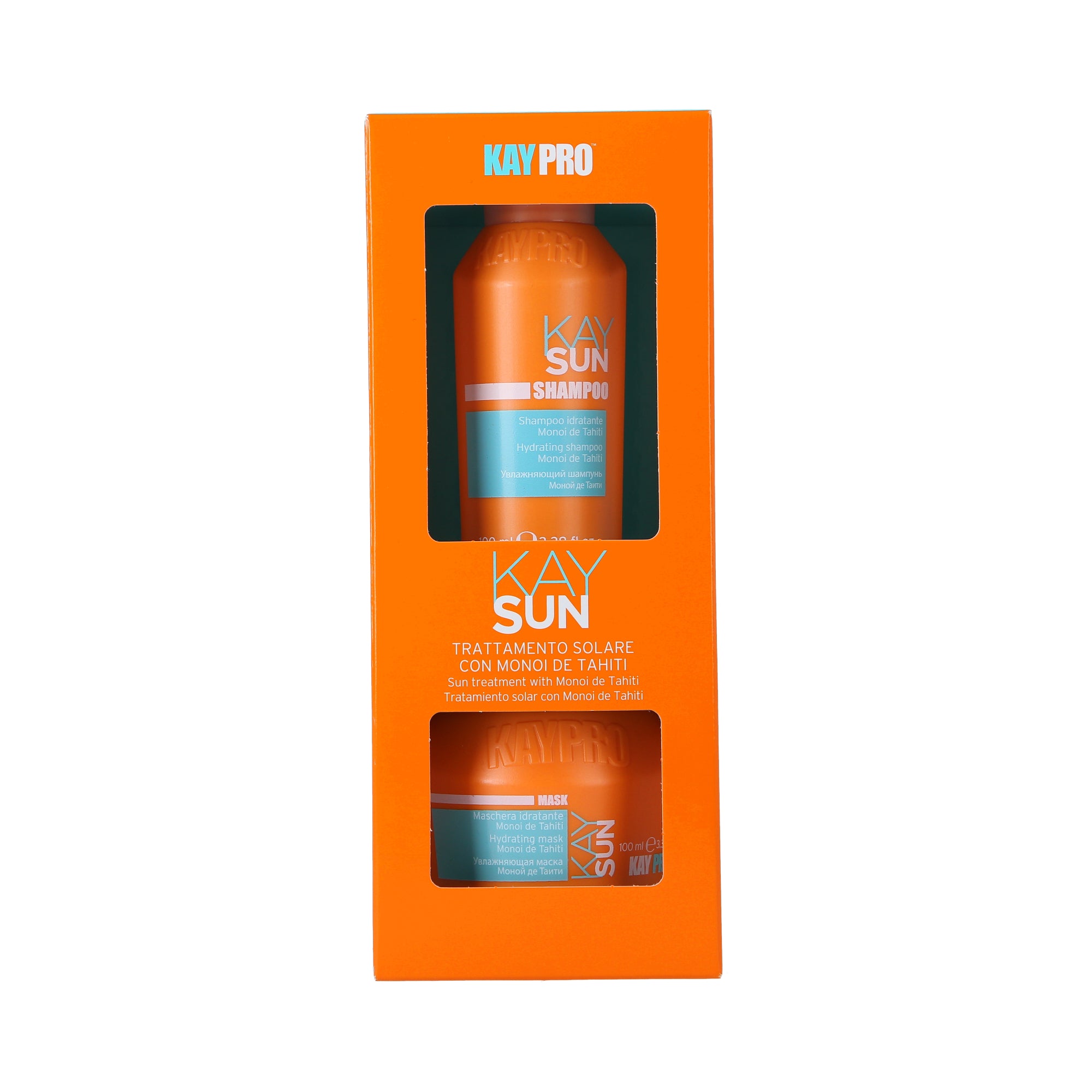 KAYPRO KAY SUN SET Regenerační sada na vlasy po intenzivním slunění 2 x 100 ml