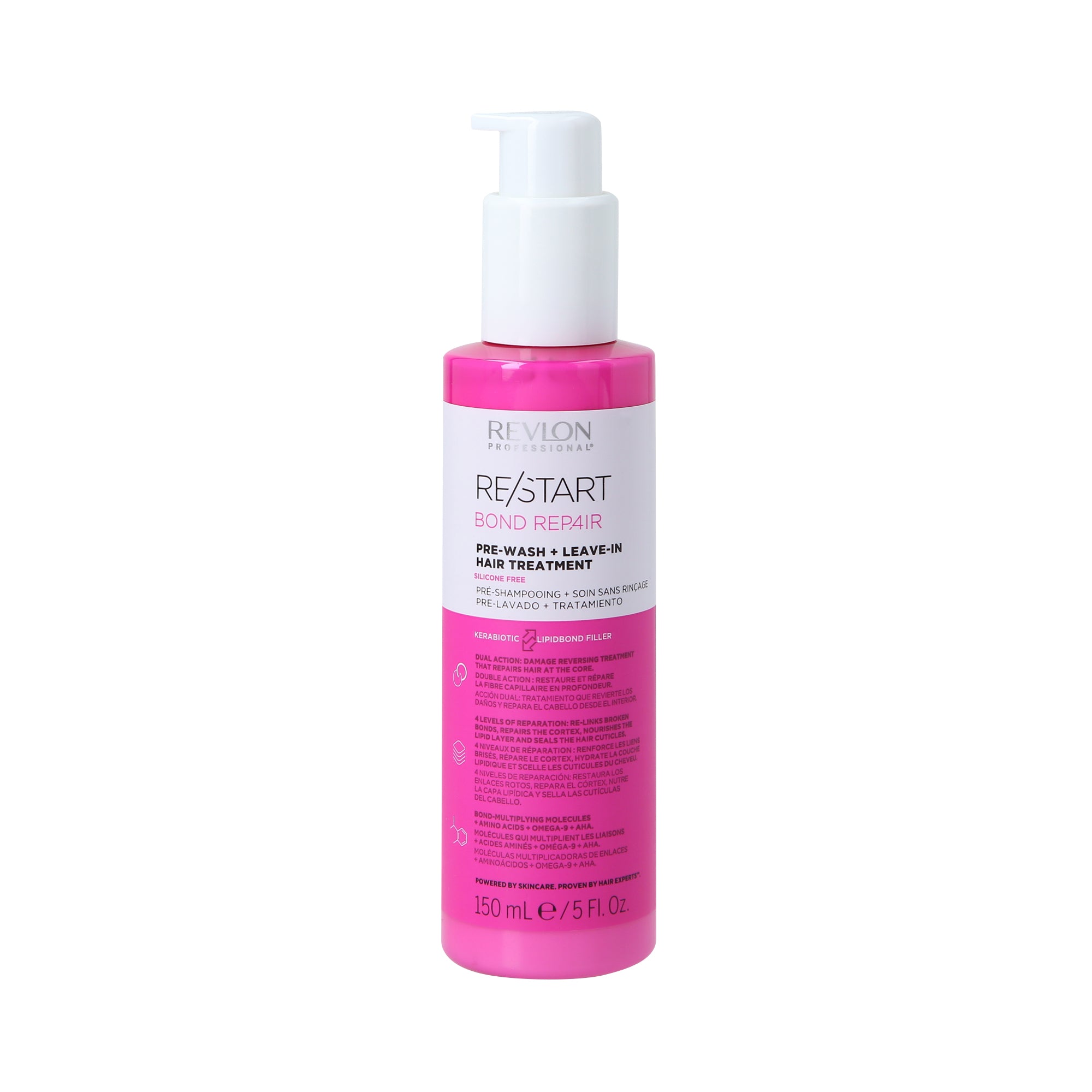 REVLON RE/START BOND REPAIR PRE-WASH LEAVE-IN Kuracja przed myciem i bez spłukiwania 2w1 150 ml
