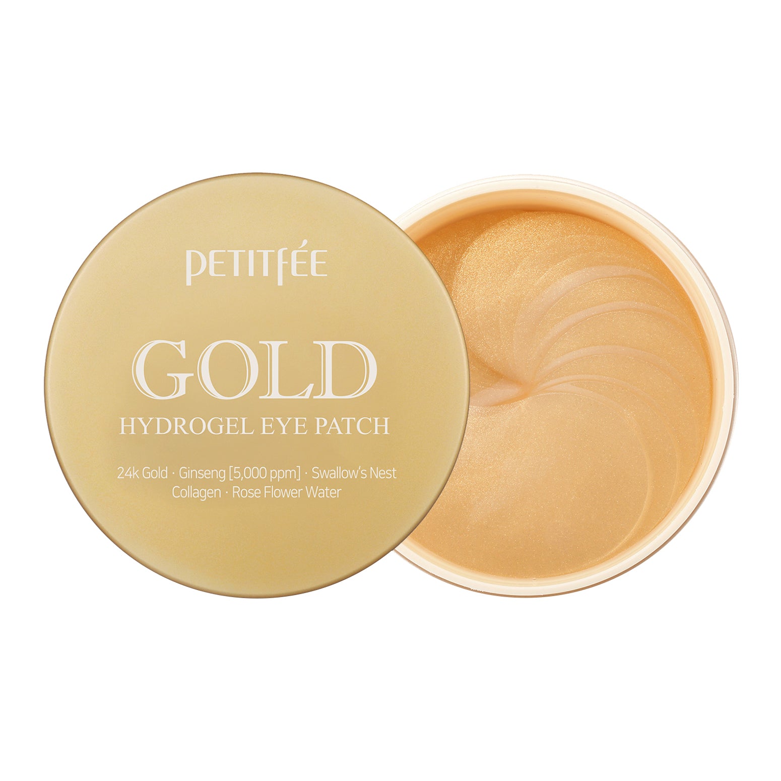 PETITFEE GOLD HYDROGEL EYE PATCH Hydrożelowe płatki pod oczy ze złotem 60 szt.