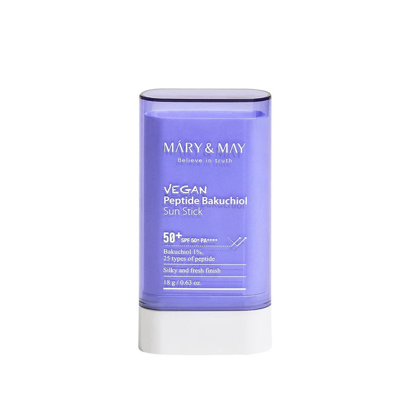 MARY & MAY VEGAN PEPTI-BAKUCH SUNSTICK Sztyft przeciwsłoneczny z filtrem SPF50+ PA++++ 18 g