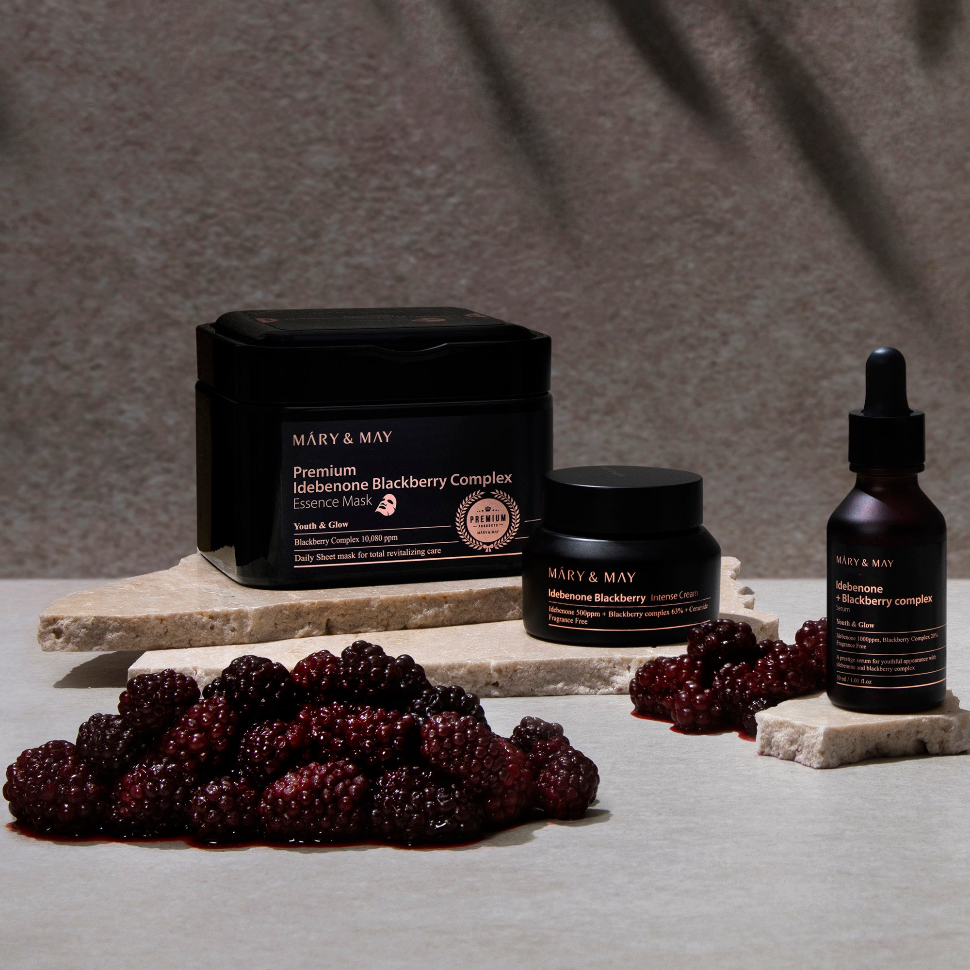 MARY & MAY IDEBENONE+BLACKBERRY COMPLEX Pokročilé sérum proti stárnutí 30 ml #2