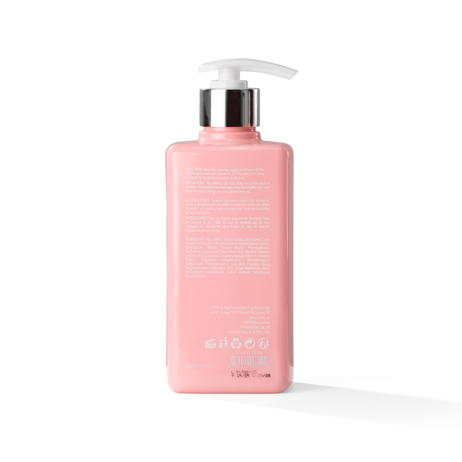 KERAPOD SMOOTH Vyhlazující kondicionér pro všechny typy vlasů 500 ml #2
