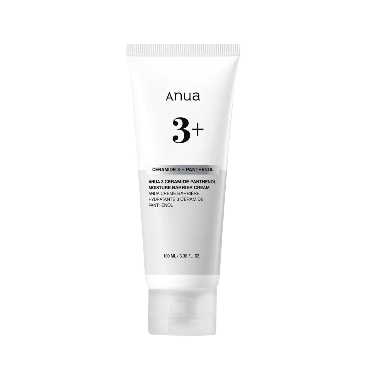 ANUA CERAMIDE PANTHENOL 3+ MOISTURE BARRIER CREAM Intensywnie nawilżający krem do twarzy z ceramidami 100 ml