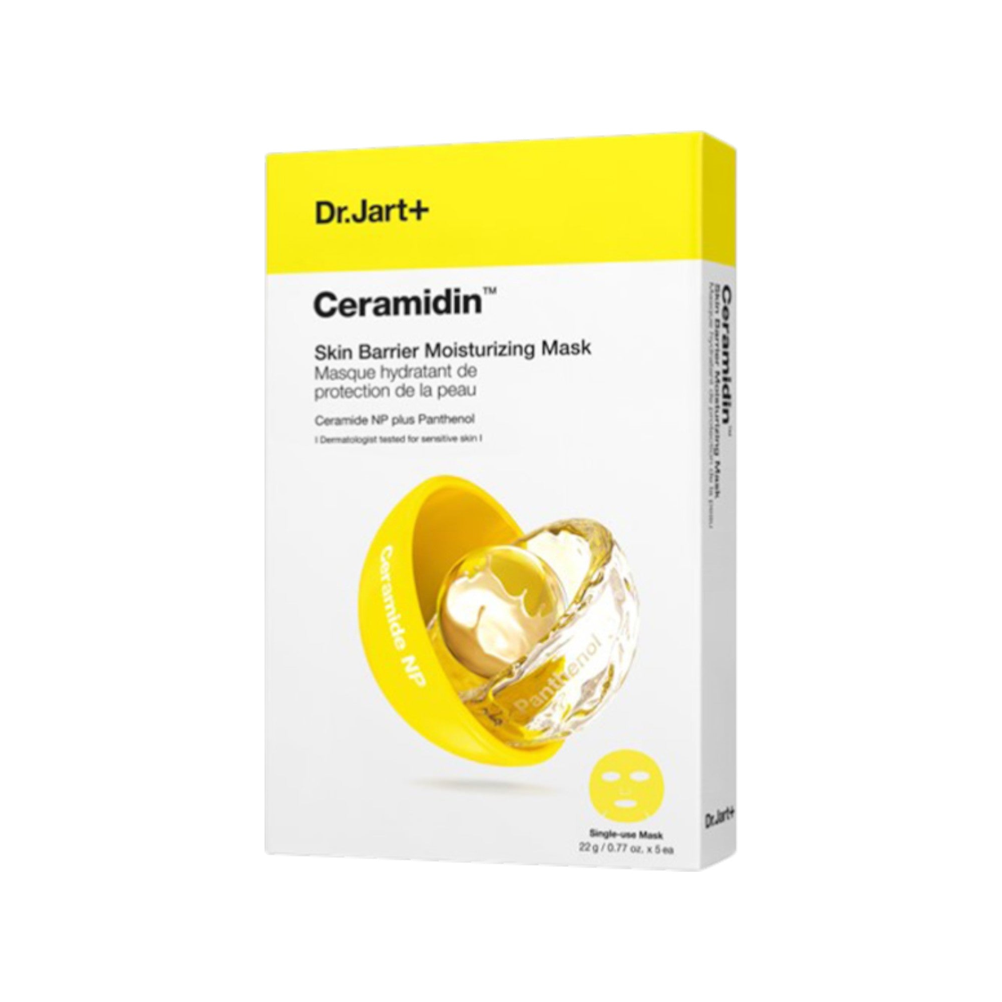 DR. JART+ CERAMIDIN™ SKIN BARRIER MOISTURE Intensywnie nawilżająca maska w płachcie 22 g