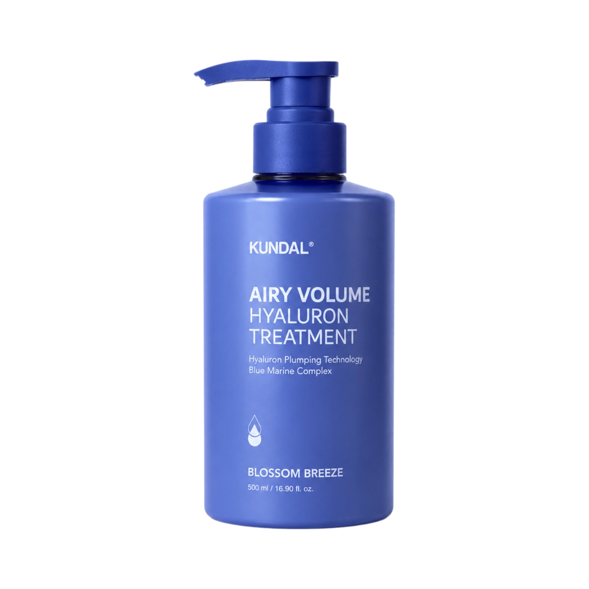 KUNDAL AIRY VOLUME HYALURON Nawilżająca odżywka do włosów zwiększająca objętość Blossom Breeze 500 ml
